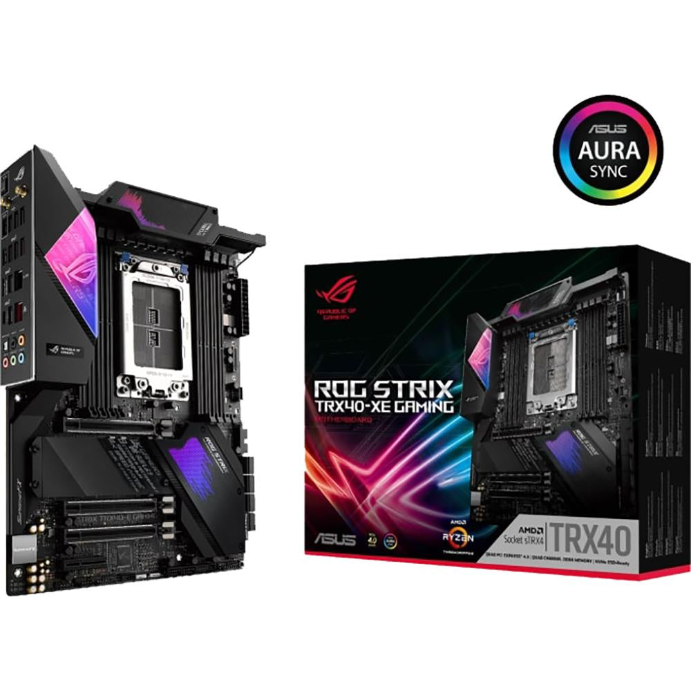 ASUS TRX40 XE AMD Ryzen Threadripper Motherboard - 3rd Gen Ready, PCIe 4.0, WiFi 6, Triple M.2, 2.5G LAN - Perfect for High-End Gaming PCs, Workstations & Content Creation Rigs
