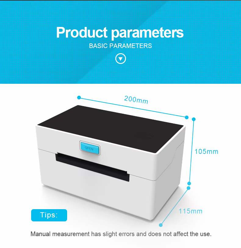 POS 9220 110mm Thermal Receipt Printer for Retail, Restaurant & Small Business - Fast Printing & Compact Design