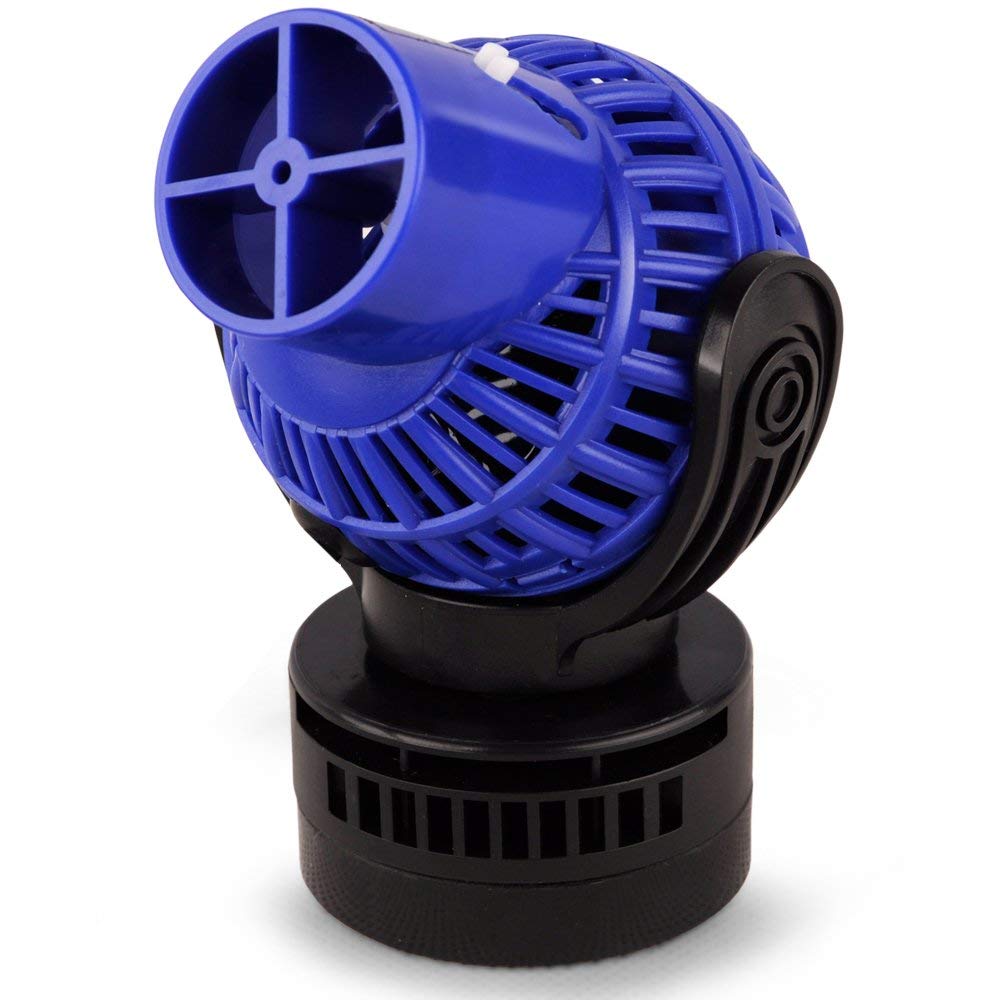 1050 GPH Aquarium Circulation Pump Wave Maker with Magnetic Mount & Suction Cup - Powerful Water Flow for Saltwater & Freshwater Fish Tanks, Coral Reefs, and Aquatic Plants (Blue)