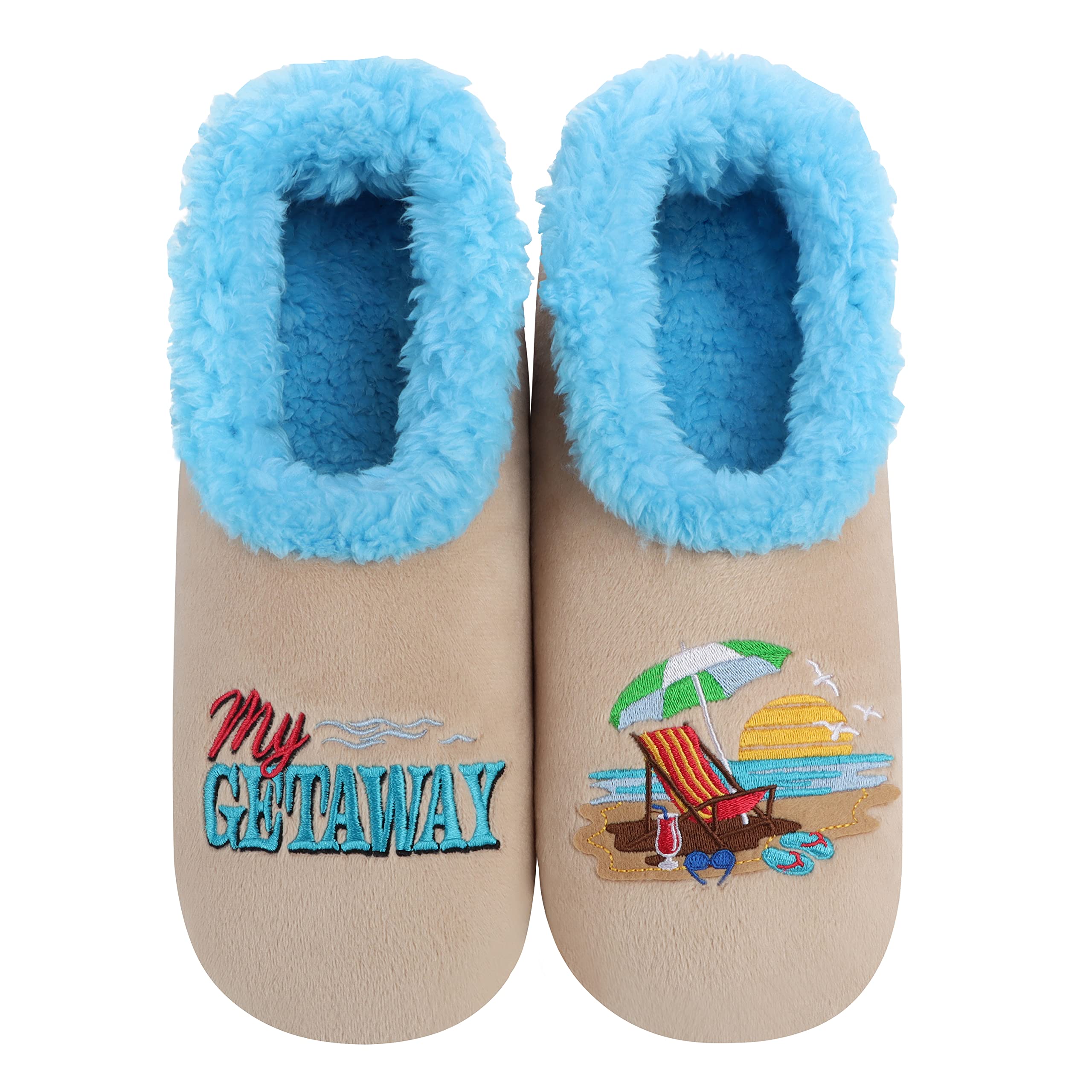 Funny Women's Slippers - Snoozies Womens Pairables House Slippers in Playful Styles | Cozy Home, Lounge & Gift Ideas