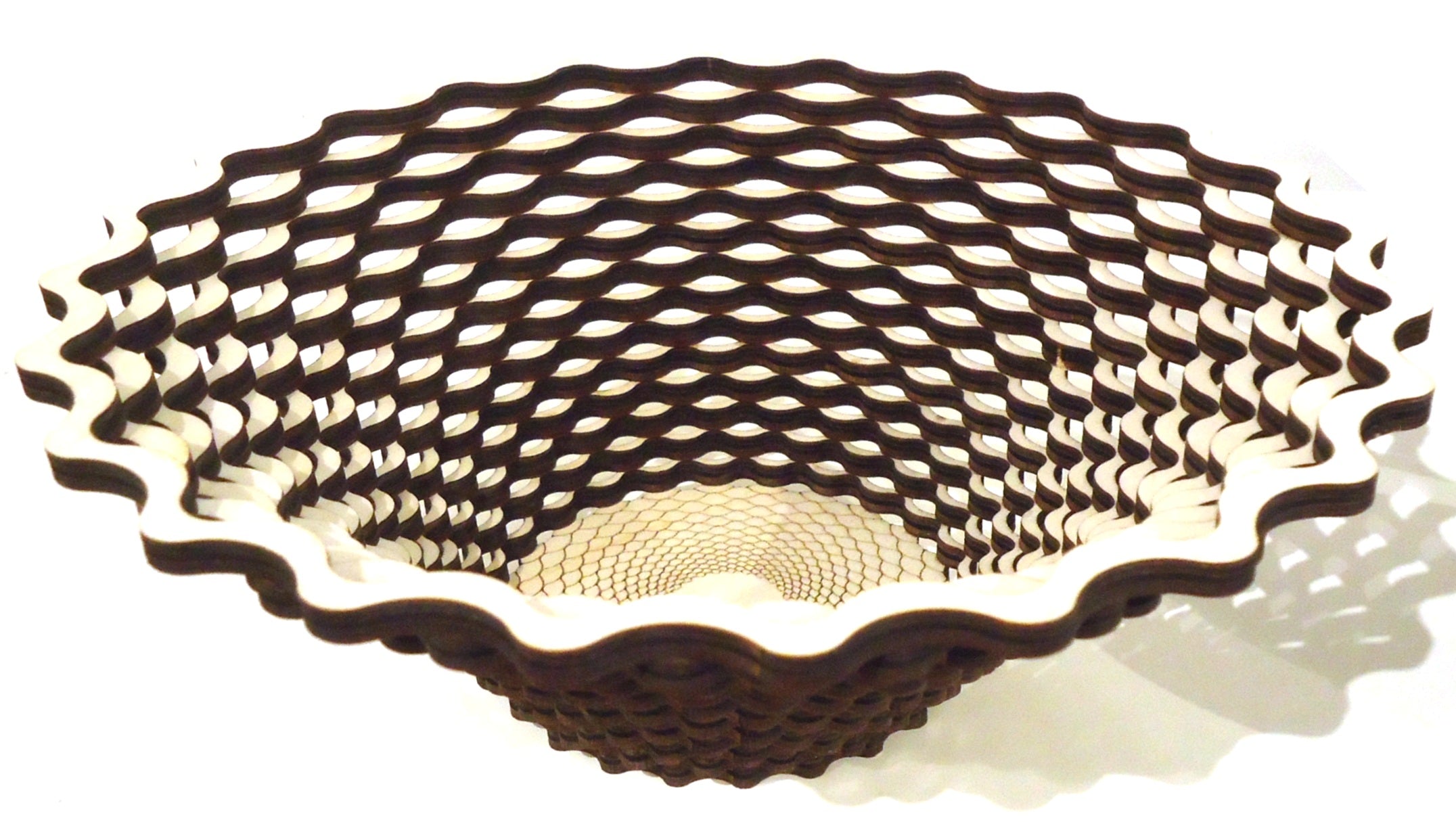 Baltic by Design 9-Inch Handwoven Decorative Bowl - Perfect for Home Decor, Fruit Display, and Table Centerpiece