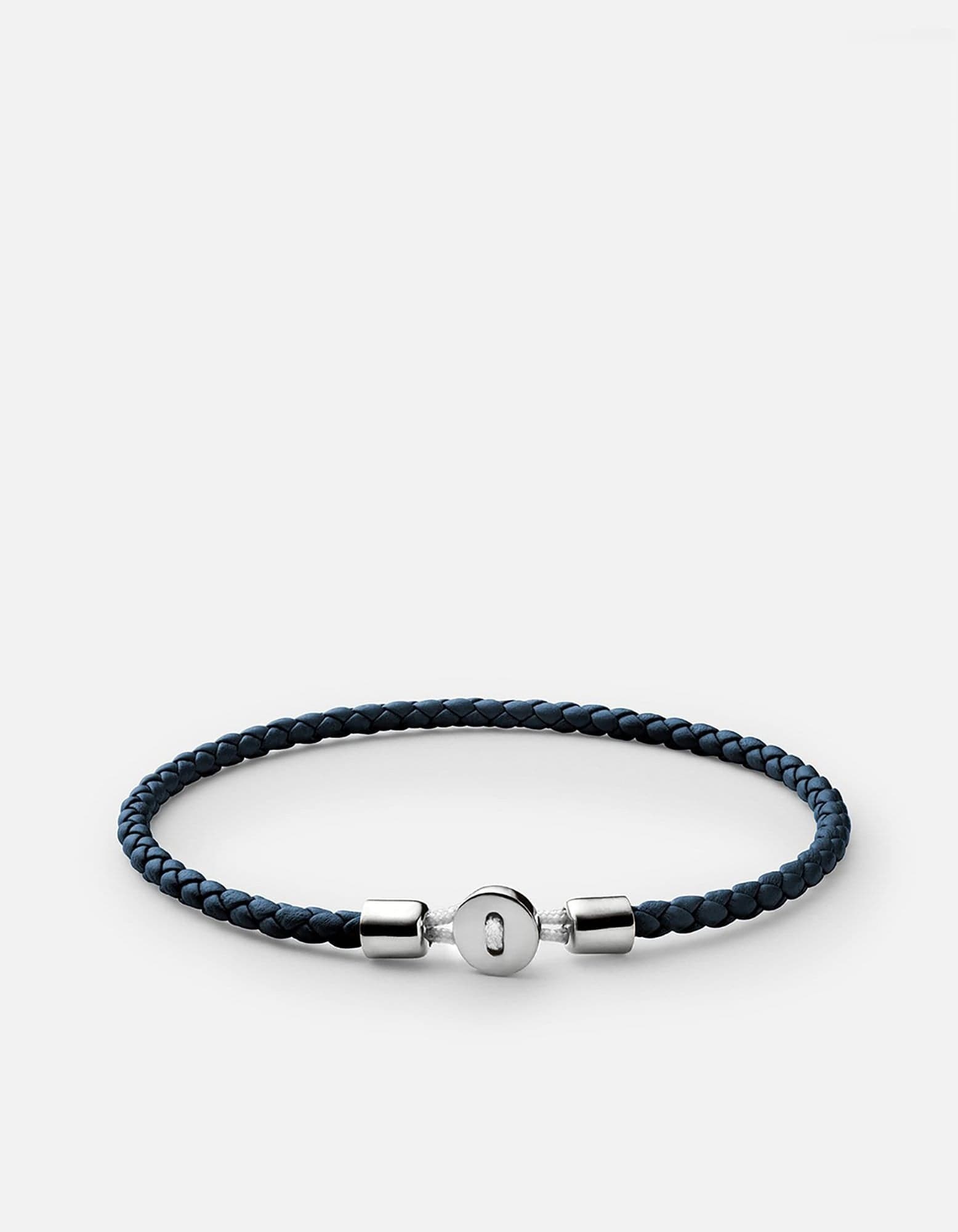 Premium Nexus Leather Bracelet with Sterling Silver Clasp - Stylish & Durable Unisex Jewelry for Everyday Wear, Gifts & Special Occasions