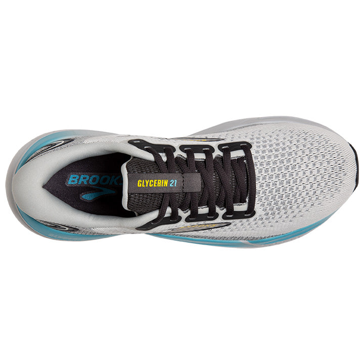 Brooks Glycerin 21 Men's Running Shoes - Premium Cushioned Road Running Sneakers for Long Distance & Marathon Training