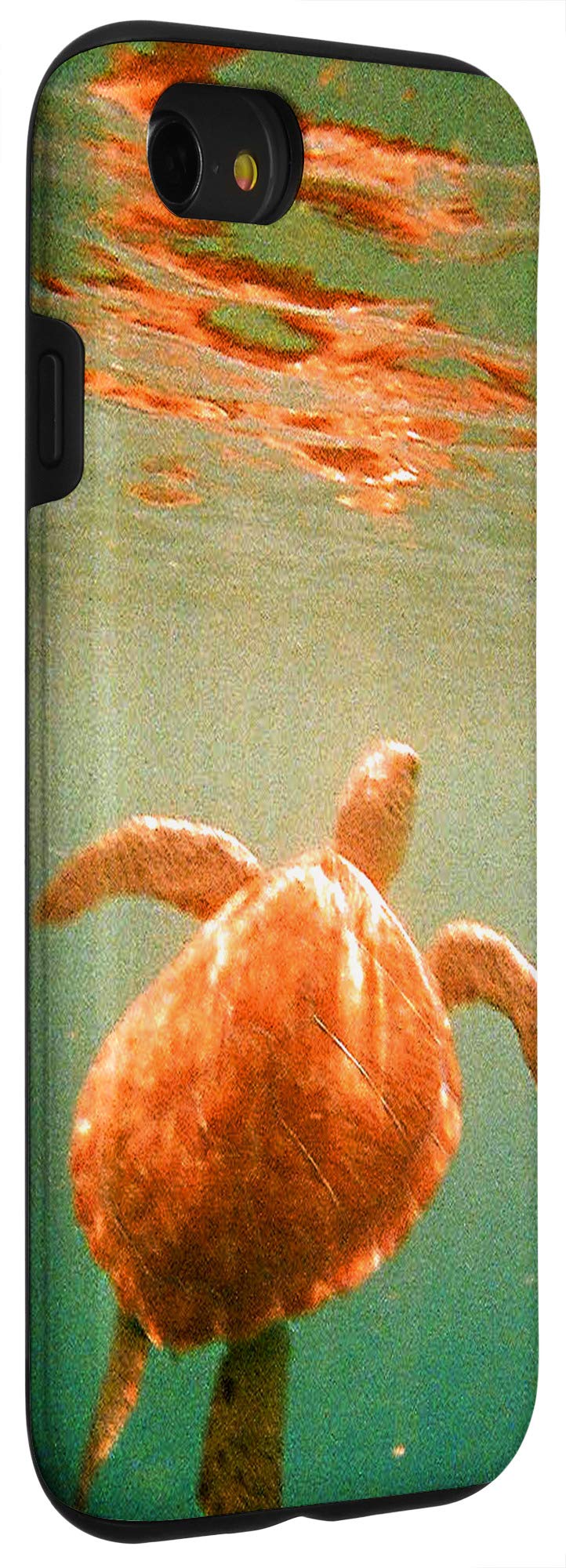 Premium Sea Turtle Design Shockproof Case for iPhone SE (2020)/7/8 - Slim Protective Cover with Raised Edges | Perfect for Outdoor Adventures, Beach Trips & Marine Conservation Enthusiasts
