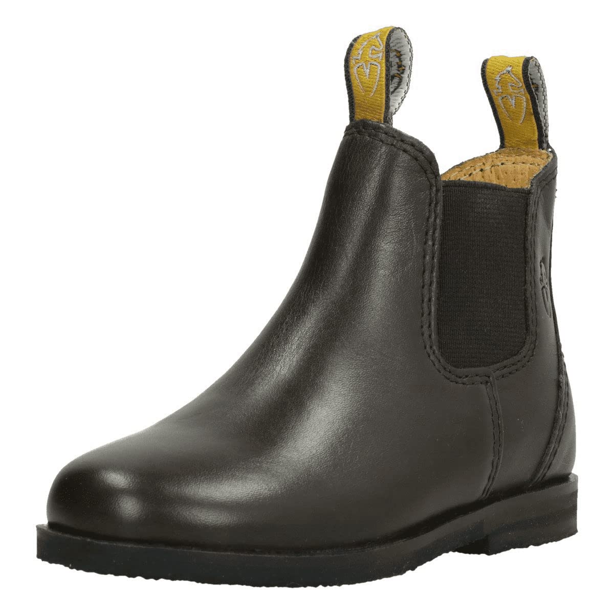 Shires Moretta Fiora Kids' Jodhpur Riding Boots - Black | Equestrian Horseback Riding & Show Competition Footwear for Children