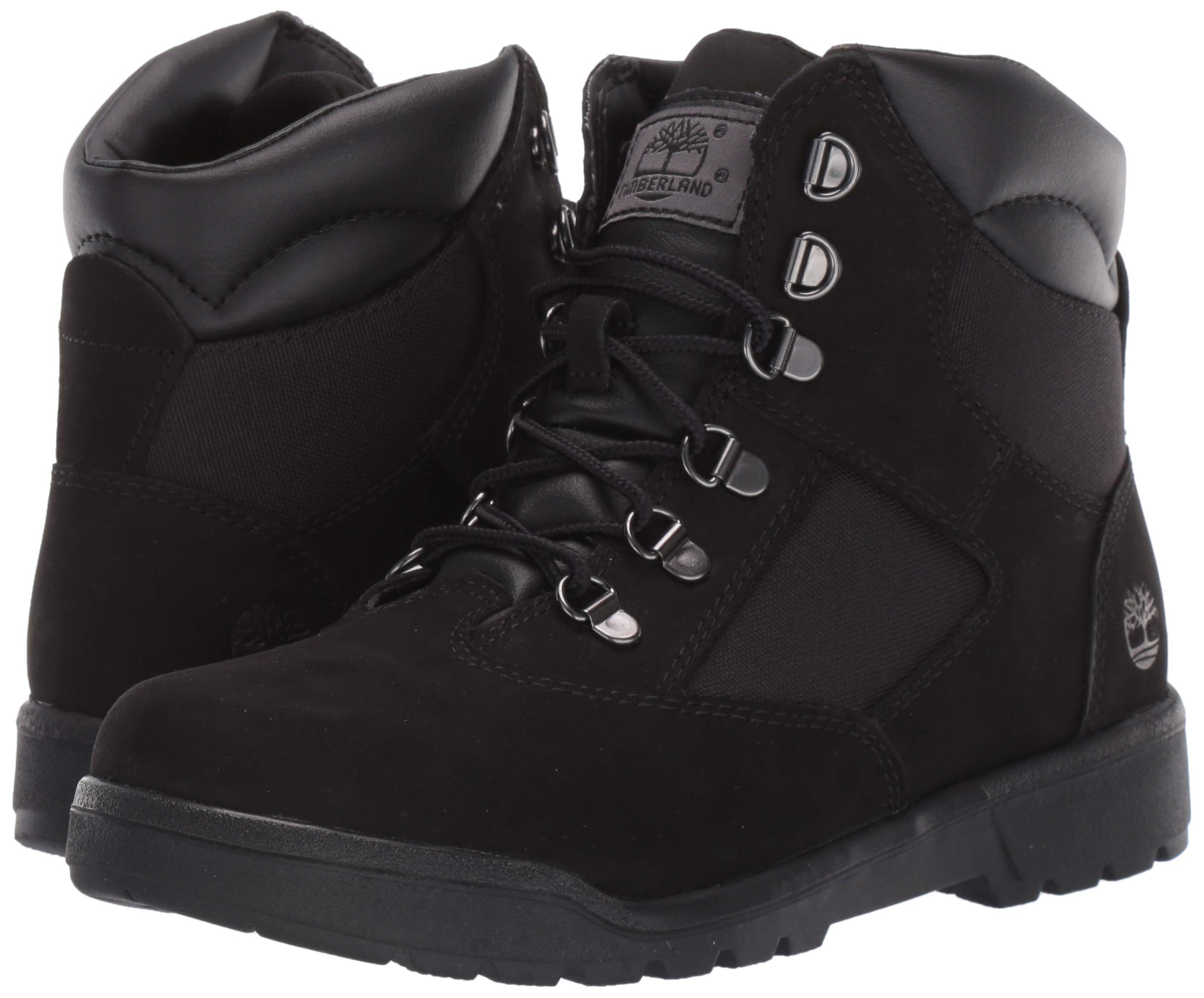 Timberland Big Kid 6-inch Hiking Boots - Waterproof Field Boots for Toddler, Little Kid & Big Kid - Durable Outdoor Adventure Shoes for Hiking, Camping & School Activities