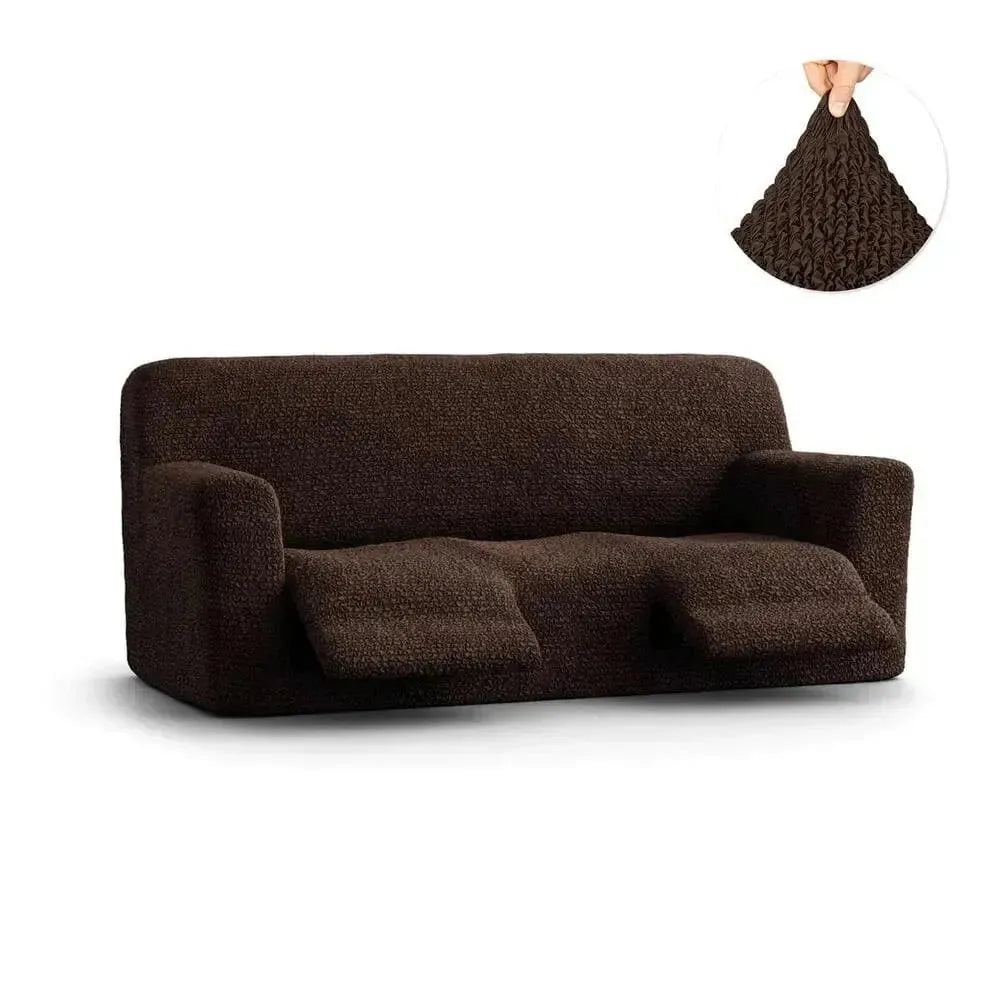 3 Seater Recliner Slipcover - Microfiber Sofa Cover for Living Room Furniture Protection - Perfect for Pets, Kids & Everyday Use