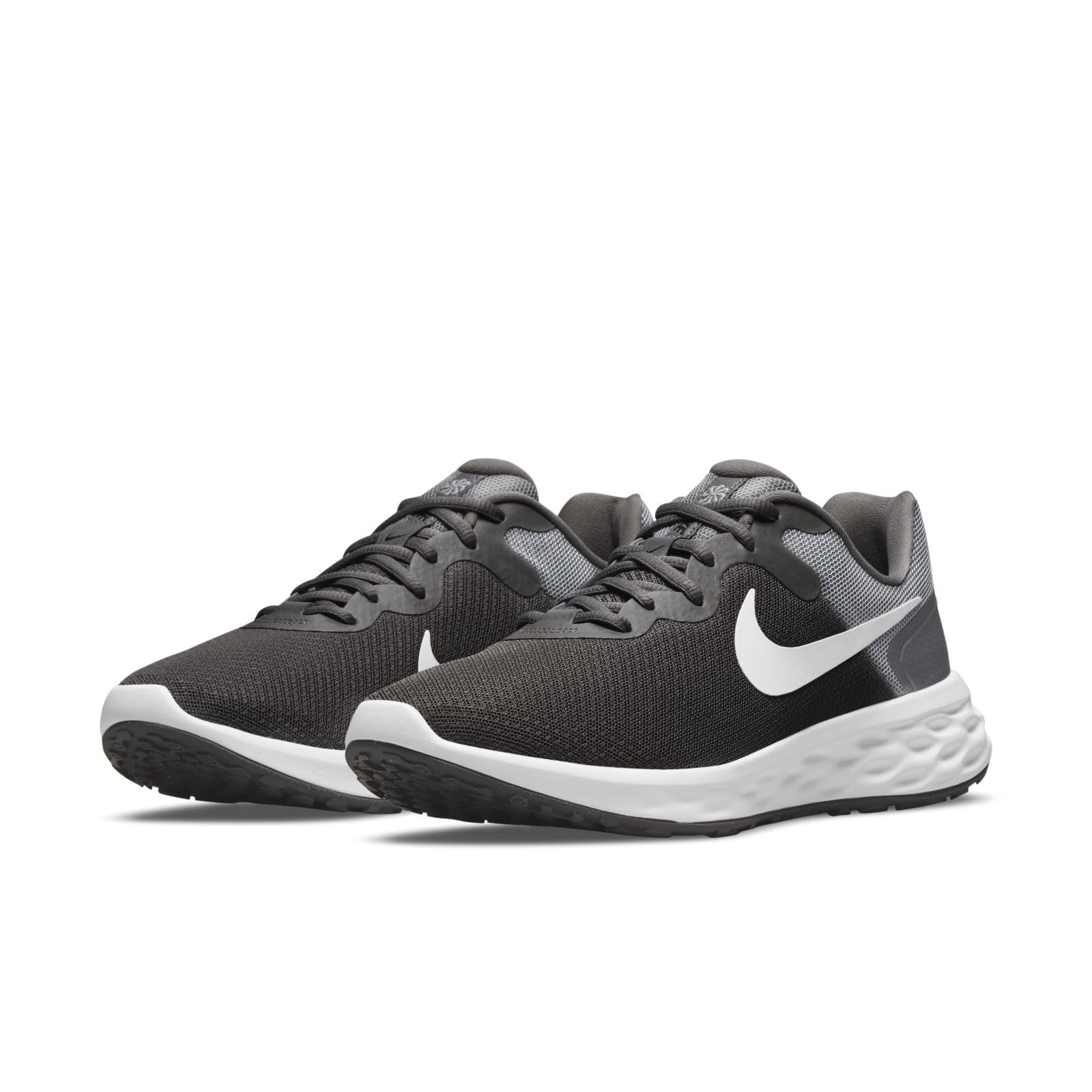 Nike Men's Air Zoom Pegasus Running Shoes - Lightweight Cushioned Jogging Sneakers for Men, Iron Grey/White/Smoke Grey/Black, Size 14 - Perfect for Marathon Training, Gym Workouts & Daily Running