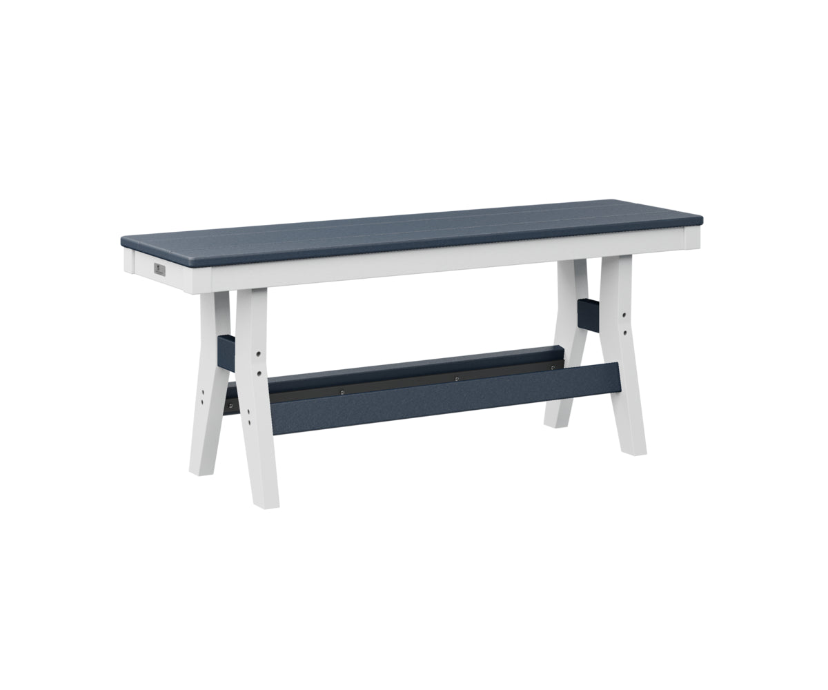 Navy Blue on White