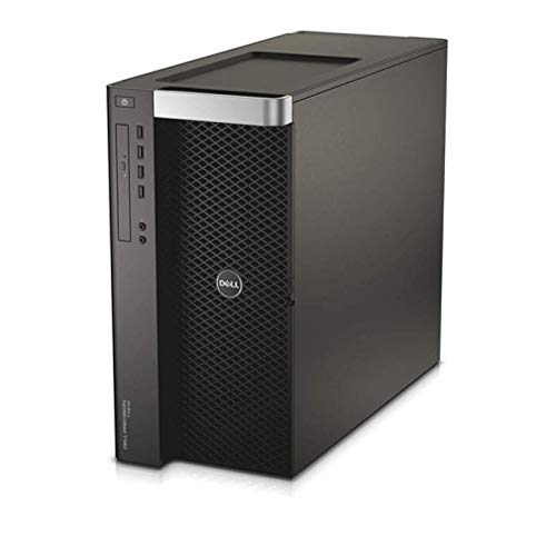 Refurbished Dell Precision T5610 Workstation - Dual E5-2643 V2 12-Core 3.5GHz, 32GB RAM, 1TB SSD, Quadro K600, Win 10 Pro - Ideal for AutoCAD, 3D Modeling & Engineering Design