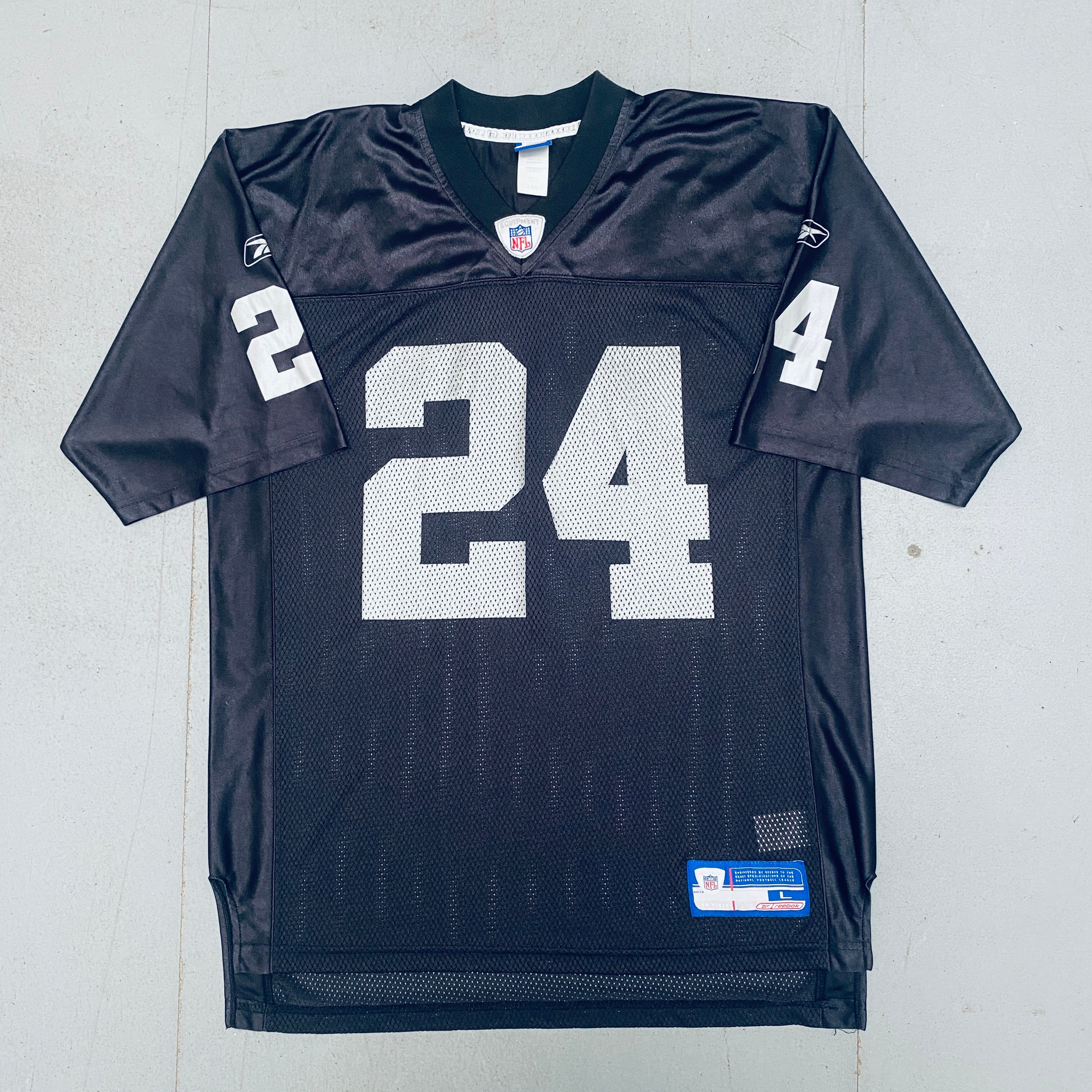 Charles Woodson Oakland Raiders 2002-2003 Authentic Jersey (Large) - Perfect for NFL Games, Tailgating & Fan Collections