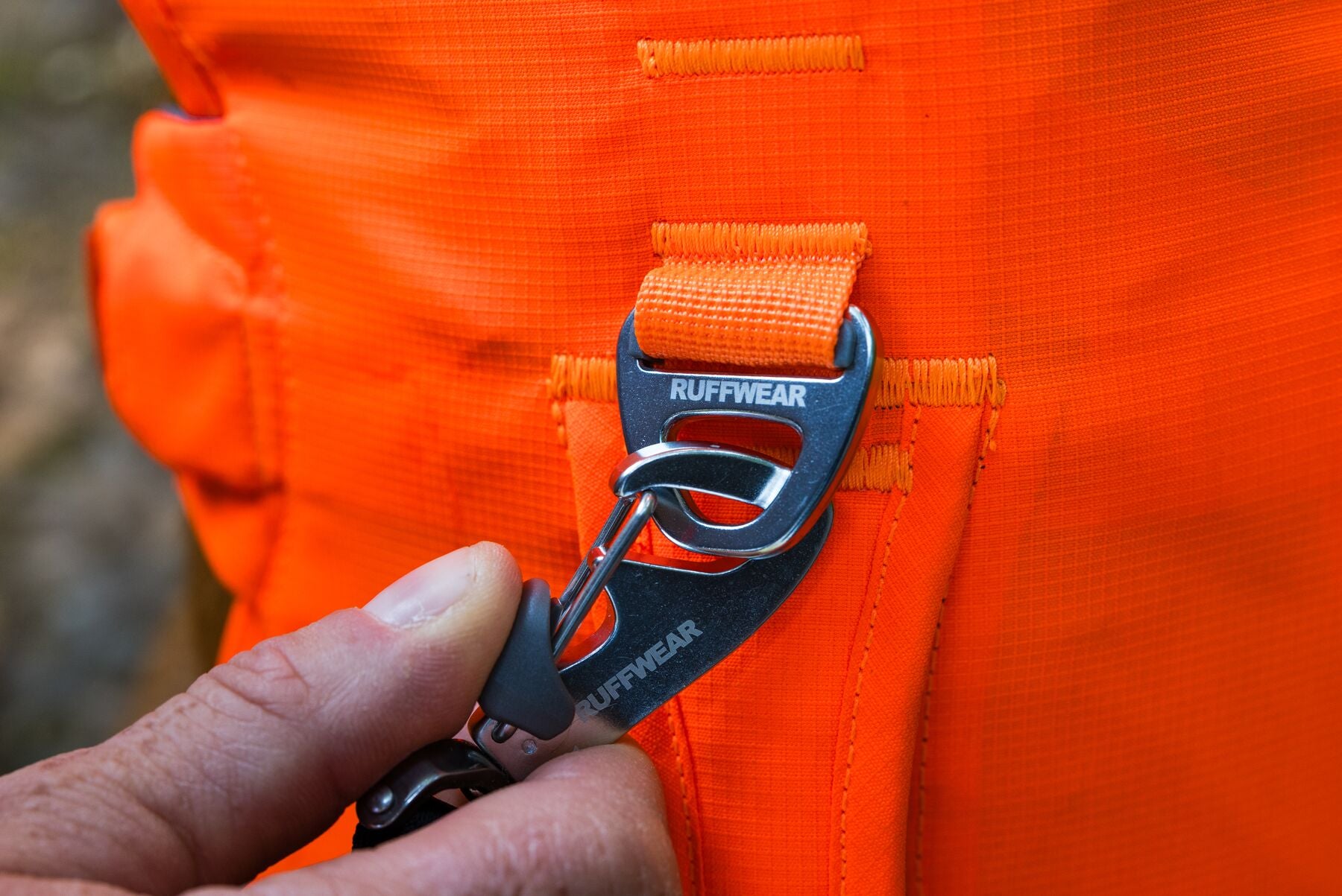 Ruffwear® Web Master™ Multi-Use Harness with Handle & Anti-Pull System - Red Canyon | Perfect for Hiking, Running & Outdoor Adventures with Your Dog