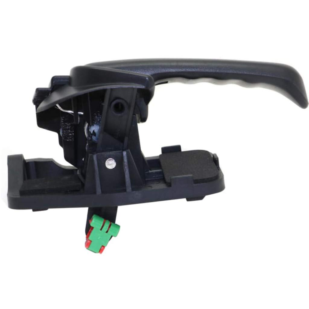 2002 Ford Explorer Sport Front Passenger Side Interior Door Handle - Textured Black with Door Lock Button | Base Trim | Perfect for Car Interior Upgrades & Repairs