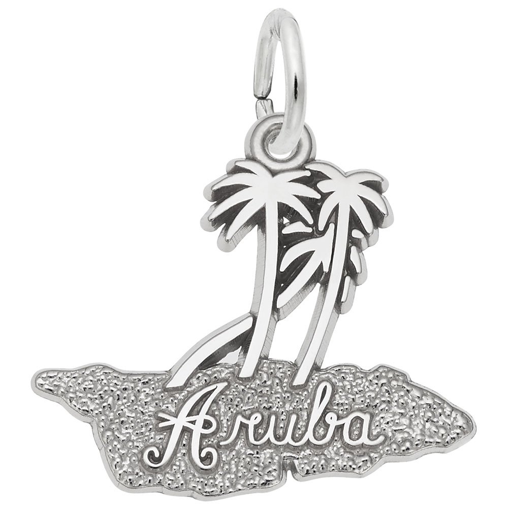 Aruba Charm - Handmade Beaded Charms for Bracelets & Necklaces | Perfect for DIY Jewelry, Gifts & Beach-Themed Accessories