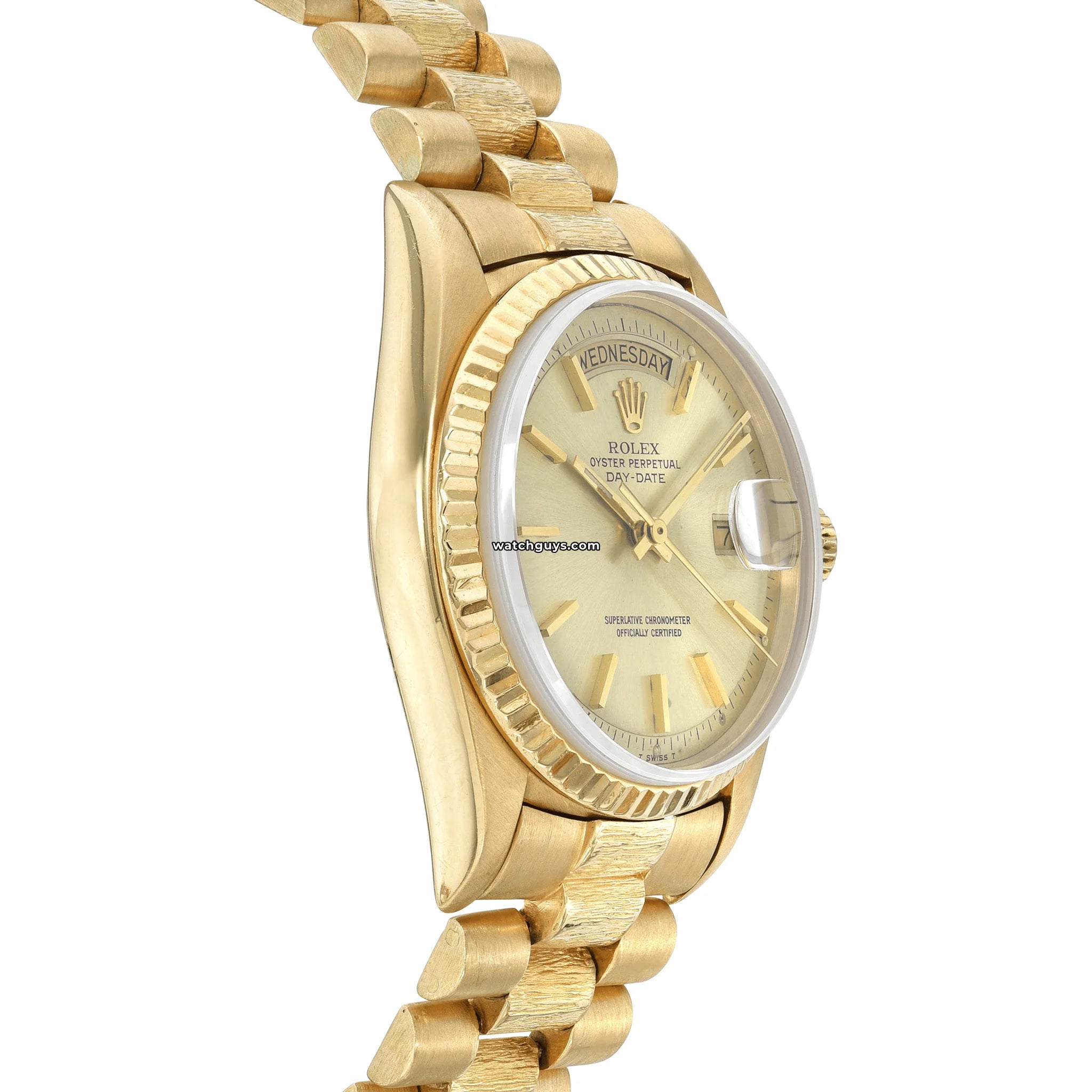 Authentic Rolex Day Date 1807 18K Yellow Gold Men's Watch - Luxury Dress Watch for Business & Formal Occasions