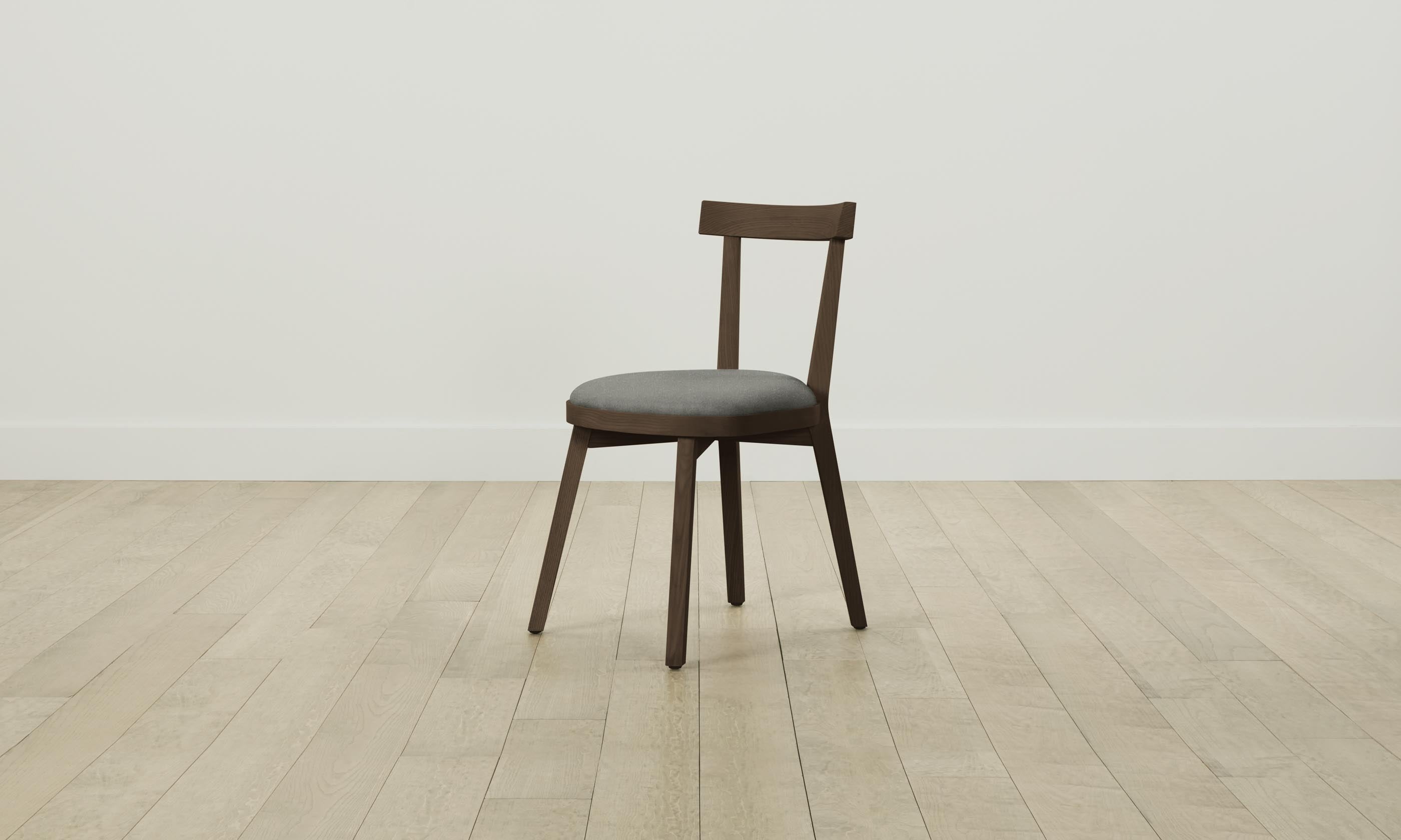 Allen Dining Chair - Modern Merino Granite Upholstered Seat - Perfect for Kitchen, Dining Room & Office Spaces