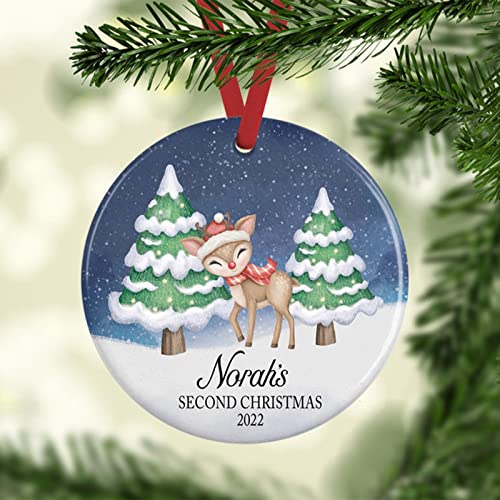 Deer Christmas Ornament