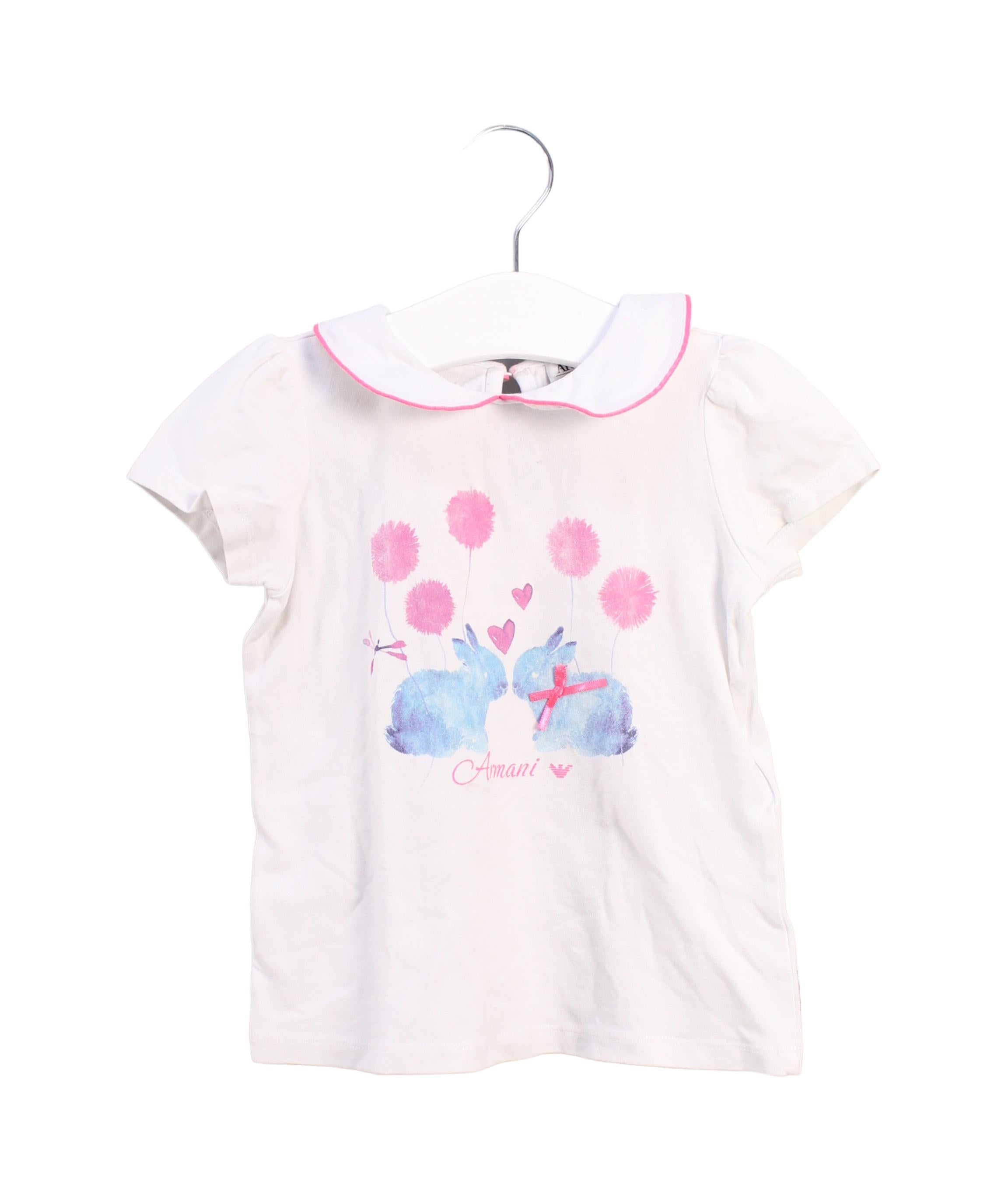 Armani Short Sleeve T-Shirt for Toddlers 4T - Stylish Casual Top for Boys & Girls - Perfect for Playdates, Preschool & Everyday Wear