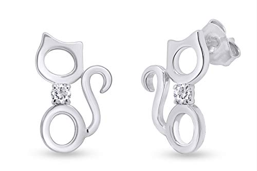 White Gold Over - Cubic Zirconia