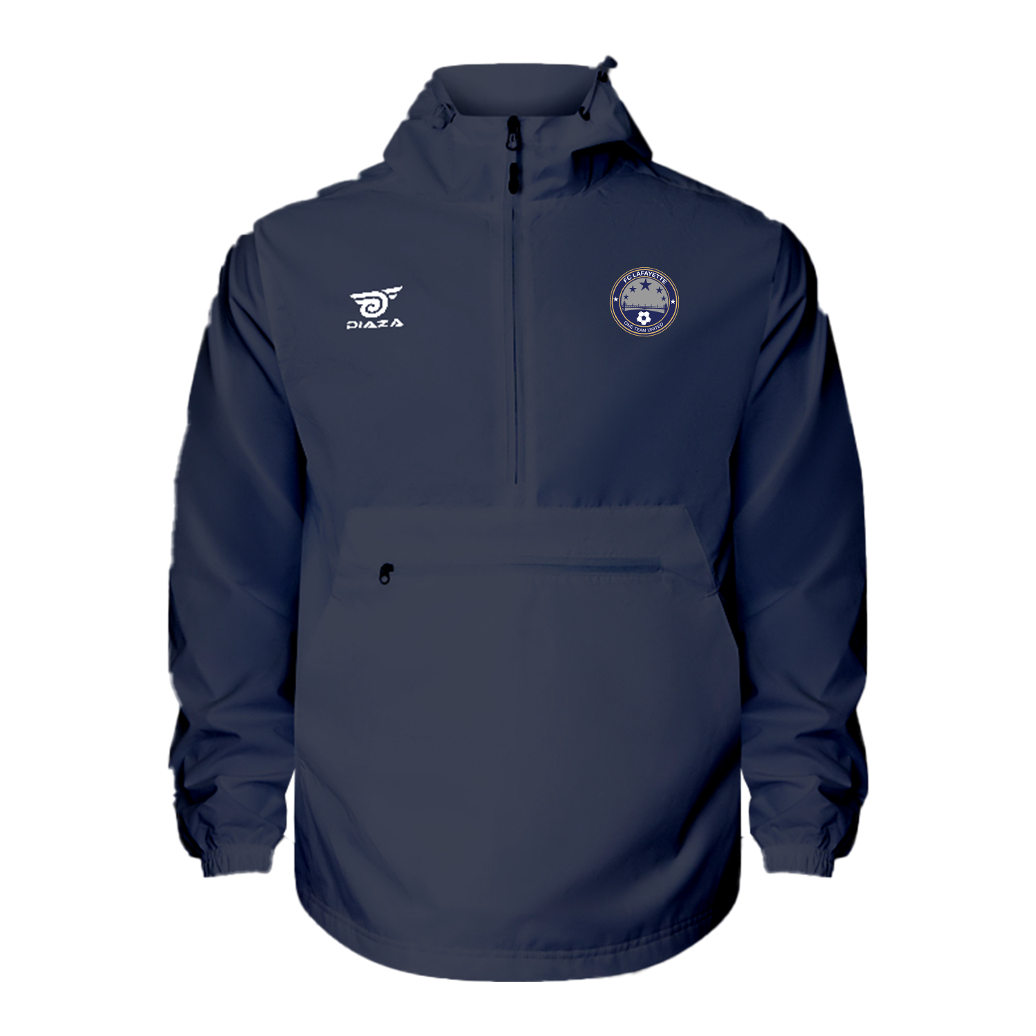 FC Lafayette 3/4 Sleeve Alpine Navy Blue T-Shirt for Men - Comfortable Casual Wear for Hiking, Travel & Outdoor Activities