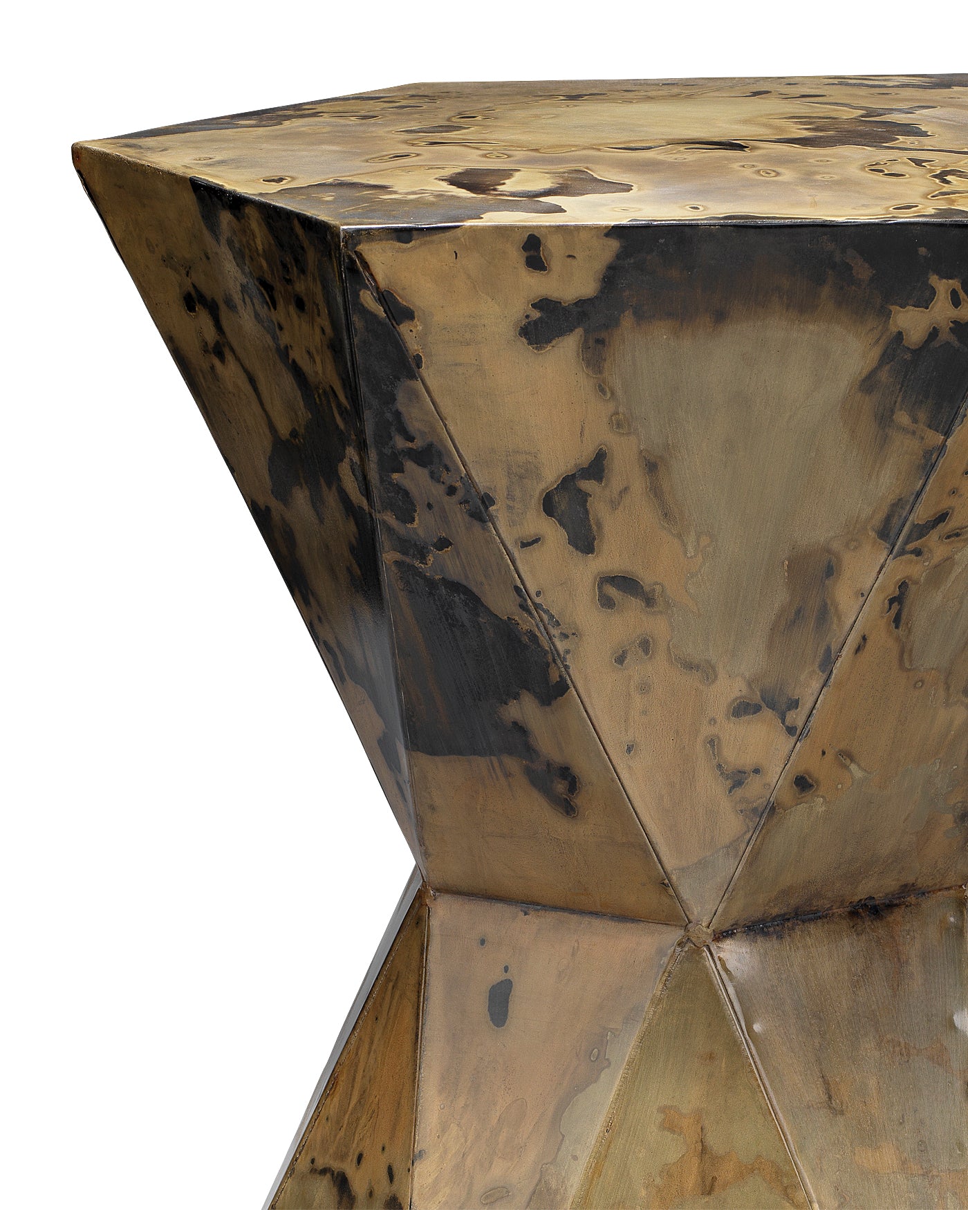 Elegant Crown Side Table - Small Accent Table for Living Room, Bedroom, or Office - Perfect for Home Decor and Compact Spaces