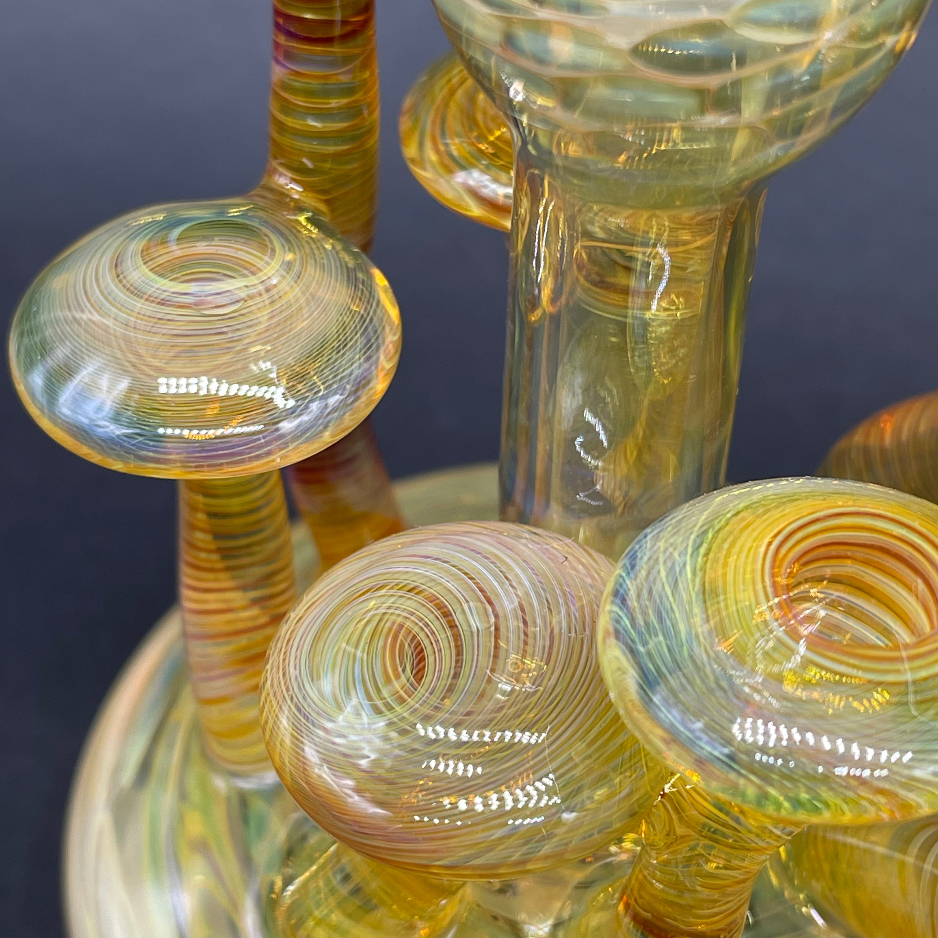 Premium Mushroom-Shaped Perfume Bottle - Elegant Glass Fragrance Dispenser for Home, Office & Travel - Unique Gift Idea for Women & Men