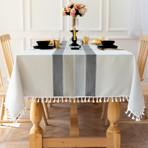 Grey, Macaron Stripes