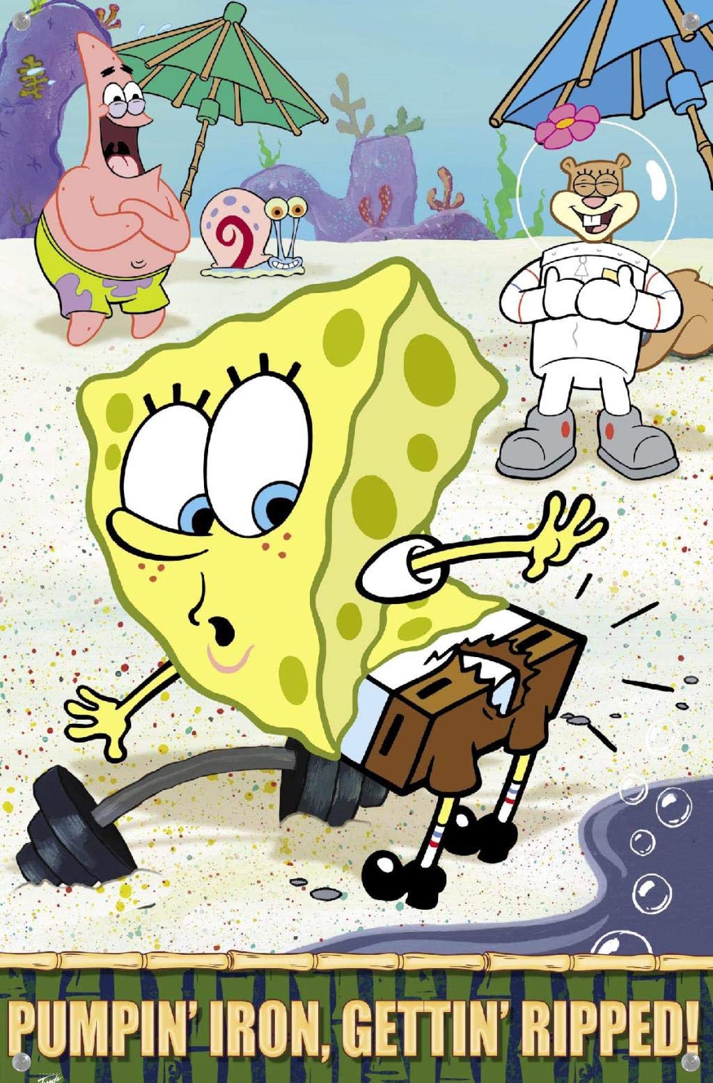Nickelodeon SpongeBob SquarePants Ripped Wall Poster - 14.72