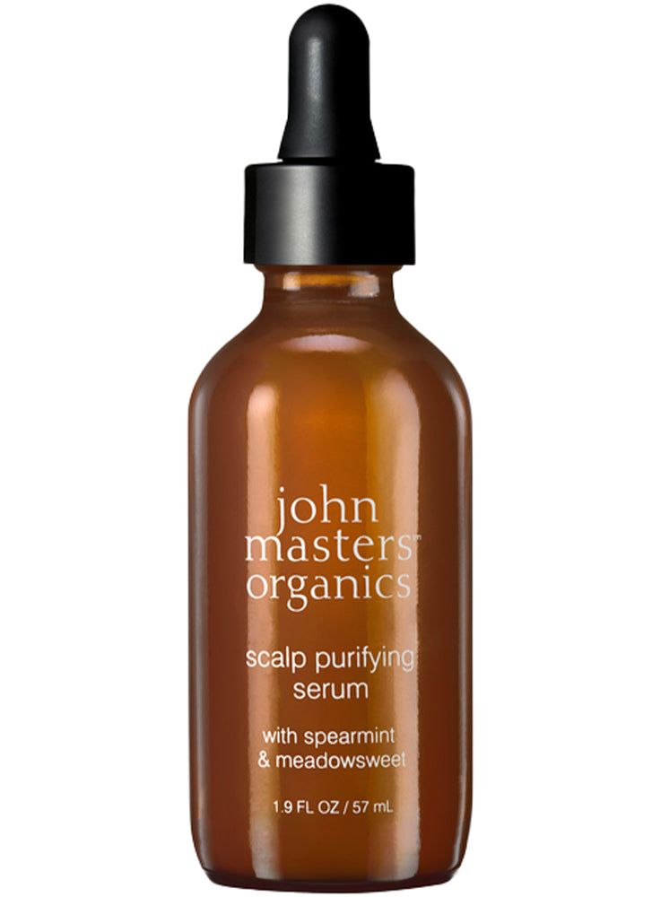 John Masters Organics Scalp Purifying Serum with Spearmint & Meadowsweet - Natural Hair Care for Dry, Itchy Scalp - Perfect for Daily Use & Scalp Treatment
