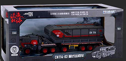 1/144 Scale Wandering Earth CN114-03 Diecast Model Truck - Collectible Alloy Car Replica for Sci-Fi Fans & Movie Collectors - Perfect for Display, Gifts, and Diorama Scenes