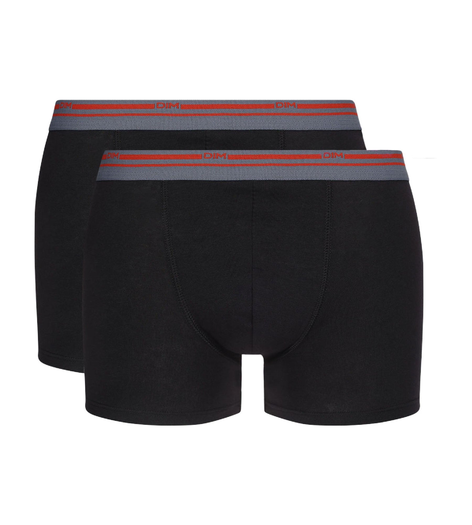 2 Pack Black Boxer Briefs for Men - Soft Cotton Underwear, Breathable & Comfortable for Daily Wear - Perfect for Workout, Gym, and Everyday Use