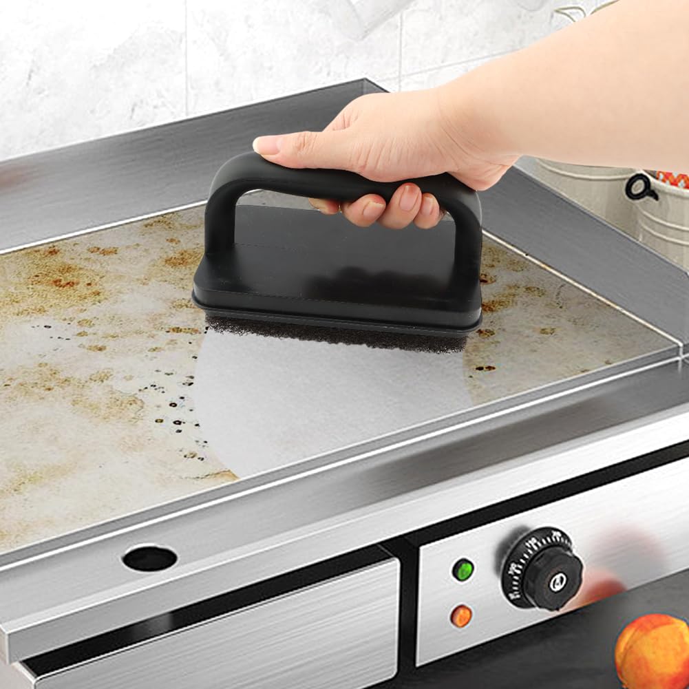 Kakalote 14-Piece Griddle & Grill Cleaning Kit - Scraper, Cleaning Brick, Scouring Pads, Wire Brush for Stain Removal - Perfect for Flat Top Grills, BBQ, Outdoor Cooking & Camping