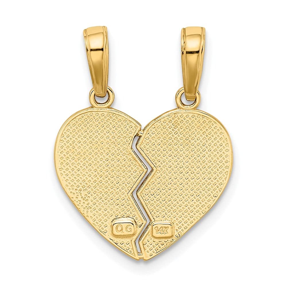 14K Yellow Gold 