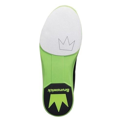 Brunswick Boys Renegade Black Neon Green Bowling Shoes - Lightweight & Comfortable for Youth League & Tournament Play