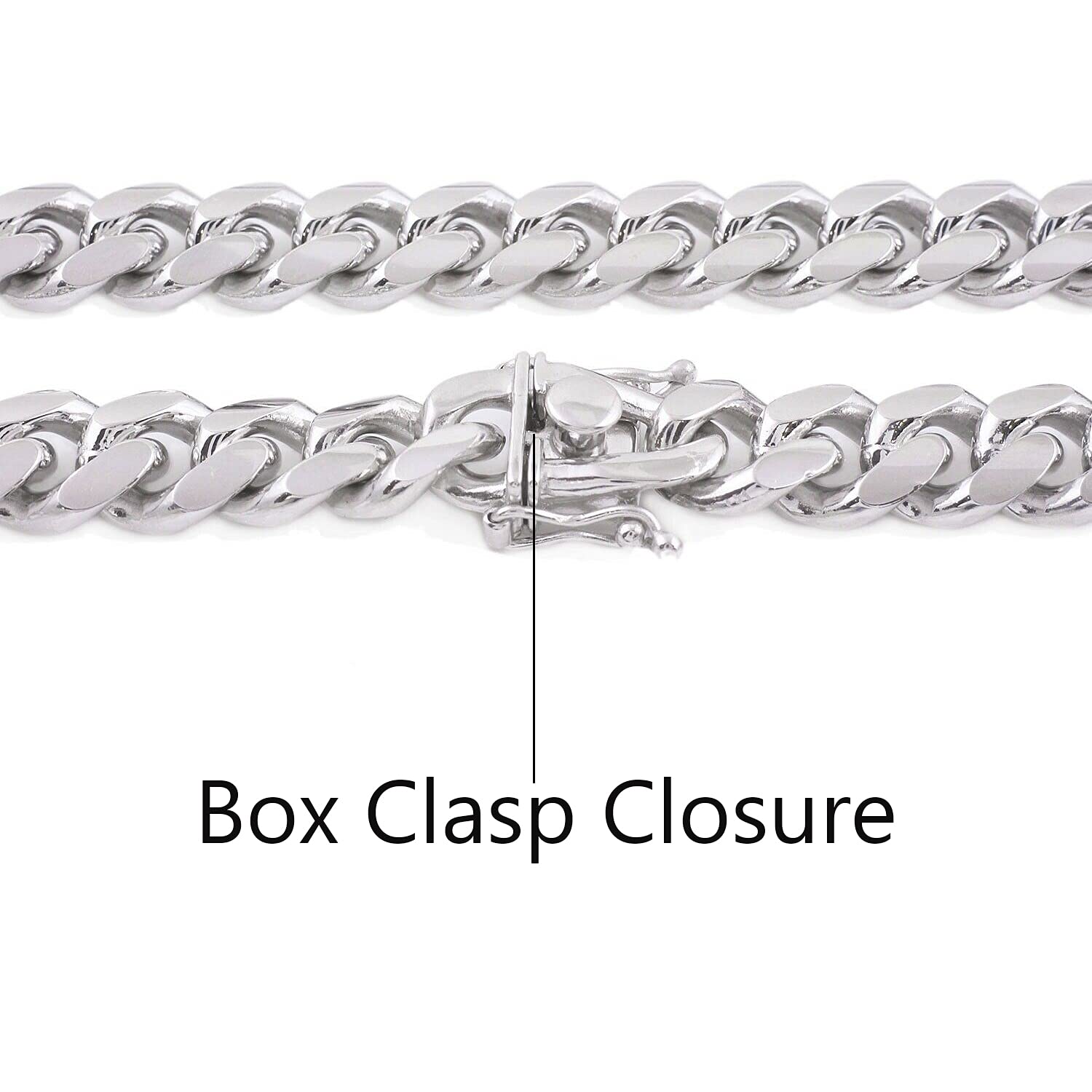 Savlano 925 Sterling Silver 10.5MM Italian Miami Cuban Link Chain Necklace for Men & Boys - Durable & Hypoallergenic Jewelry Gift for Birthday, Anniversary & Graduation - Made in Italy with Gift Box - Perfect for Casual, Formal & Hip-Hop Style