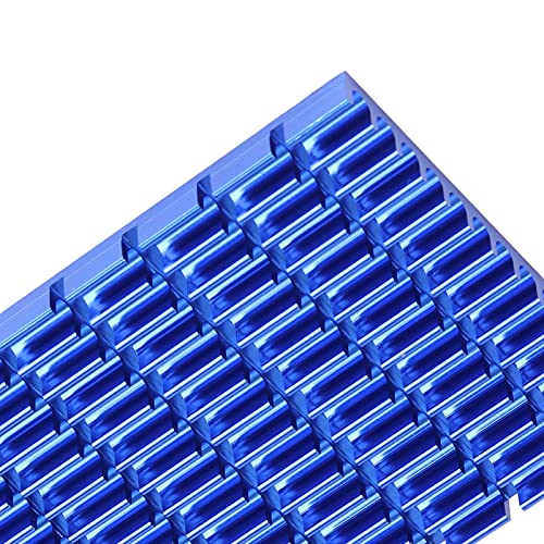 High-Performance Aluminum Cooling Heatsink - Lightweight, Anti-Corrosion IC Radiator for Motherboards, CPUs & Power Supplies | Perfect for PC Builds, Gaming Rigs & Electronics Cooling