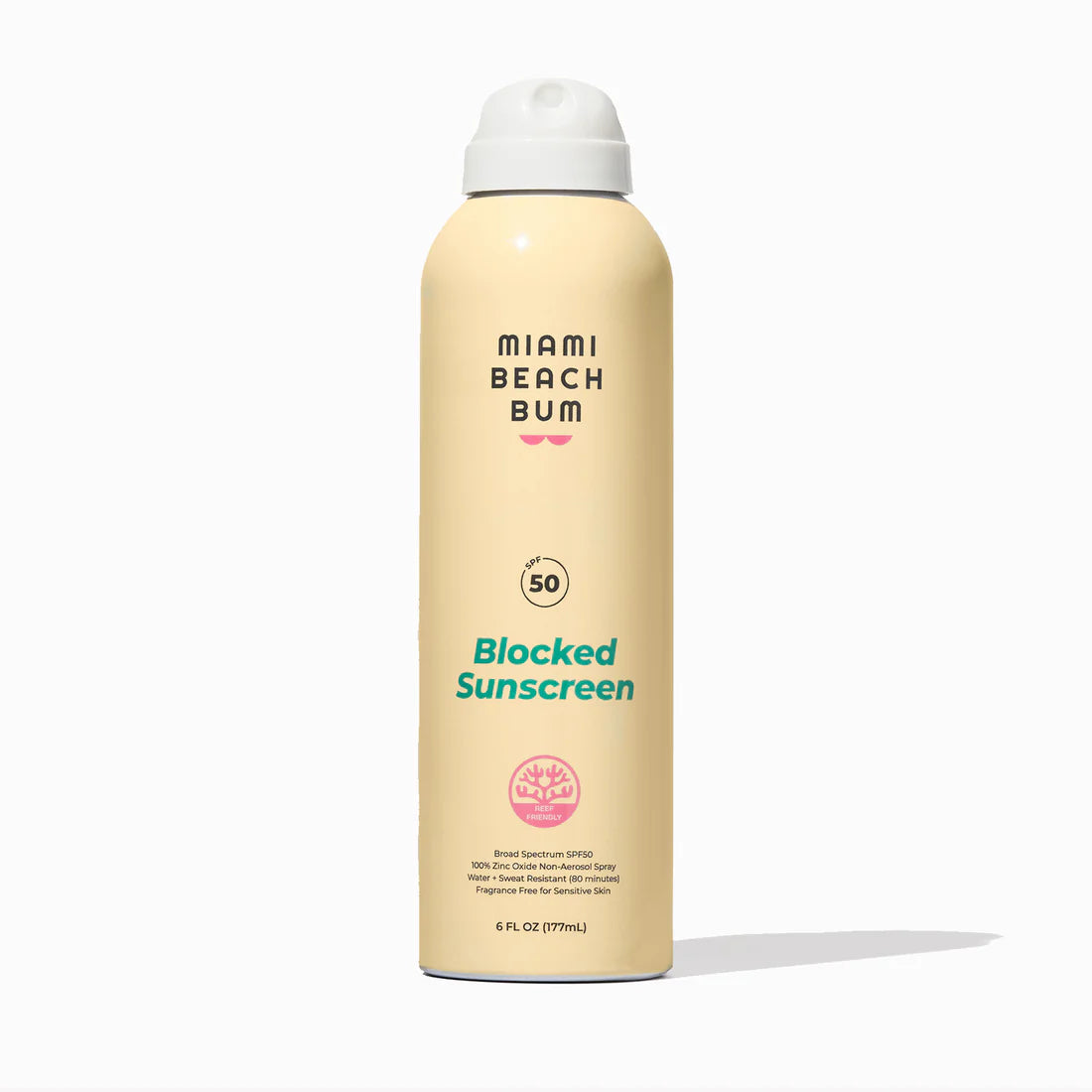 BLOCKED SPF 50 Sunscreen - Broad Spectrum UVA/UVB Protection, Water Resistant, Non-Greasy Formula for Face & Body - Perfect for Beach, Swimming & Outdoor Activities