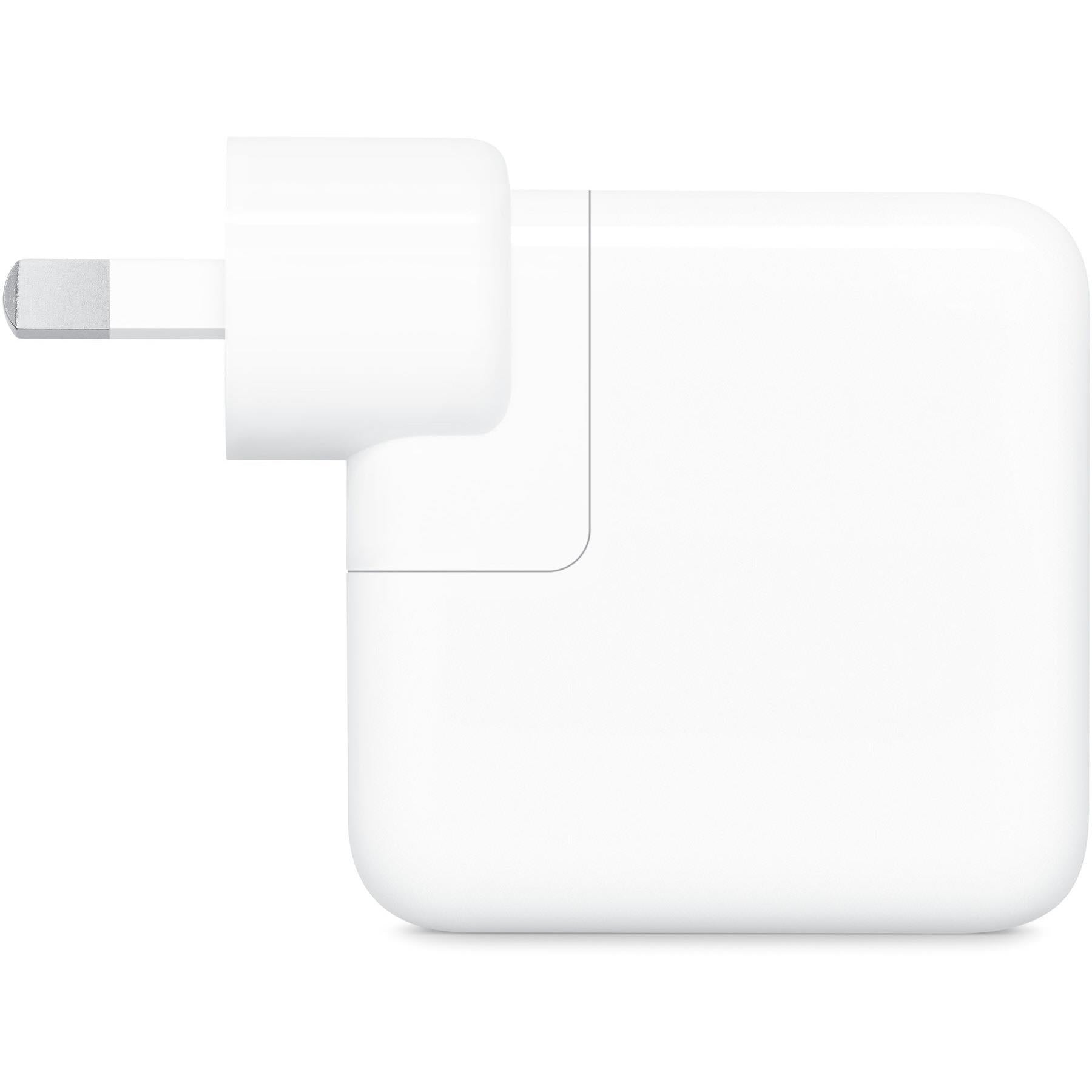 Apple 35W Dual USB-C Port Fast Charger - Compact Power Adapter for iPhone 15/14/13, iPad, AirPods & MacBook | Perfect for Travel, Office & Home Charging