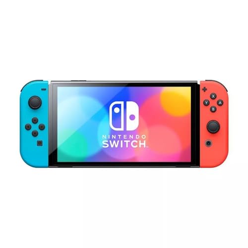Neon Blue and Red