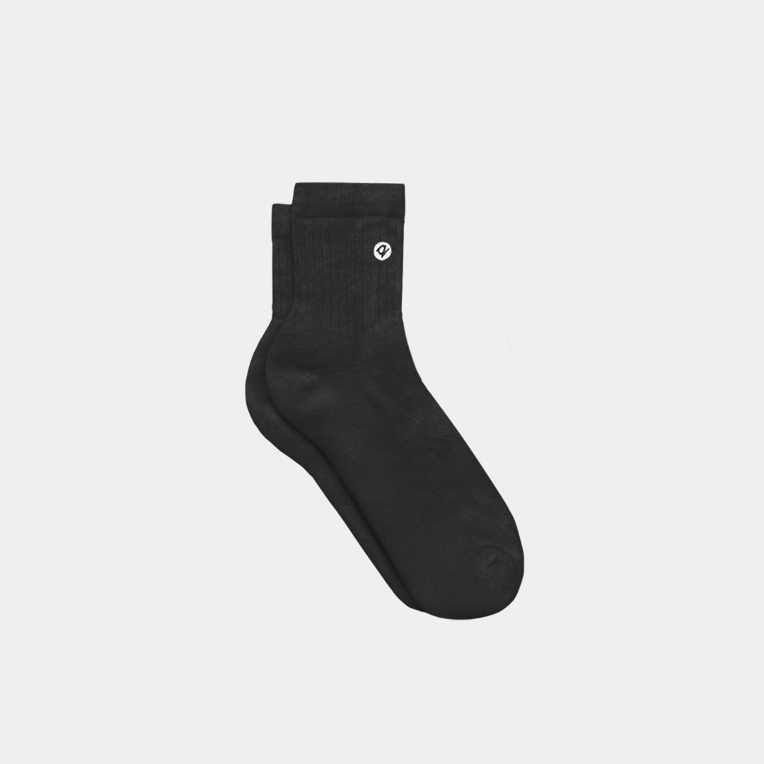 Premium Merino Wool Cotton Blend Midweight Quarter Pacers Socks for Hiking, Running & Outdoor Activities - Breathable & Comfortable for All-Day Wear