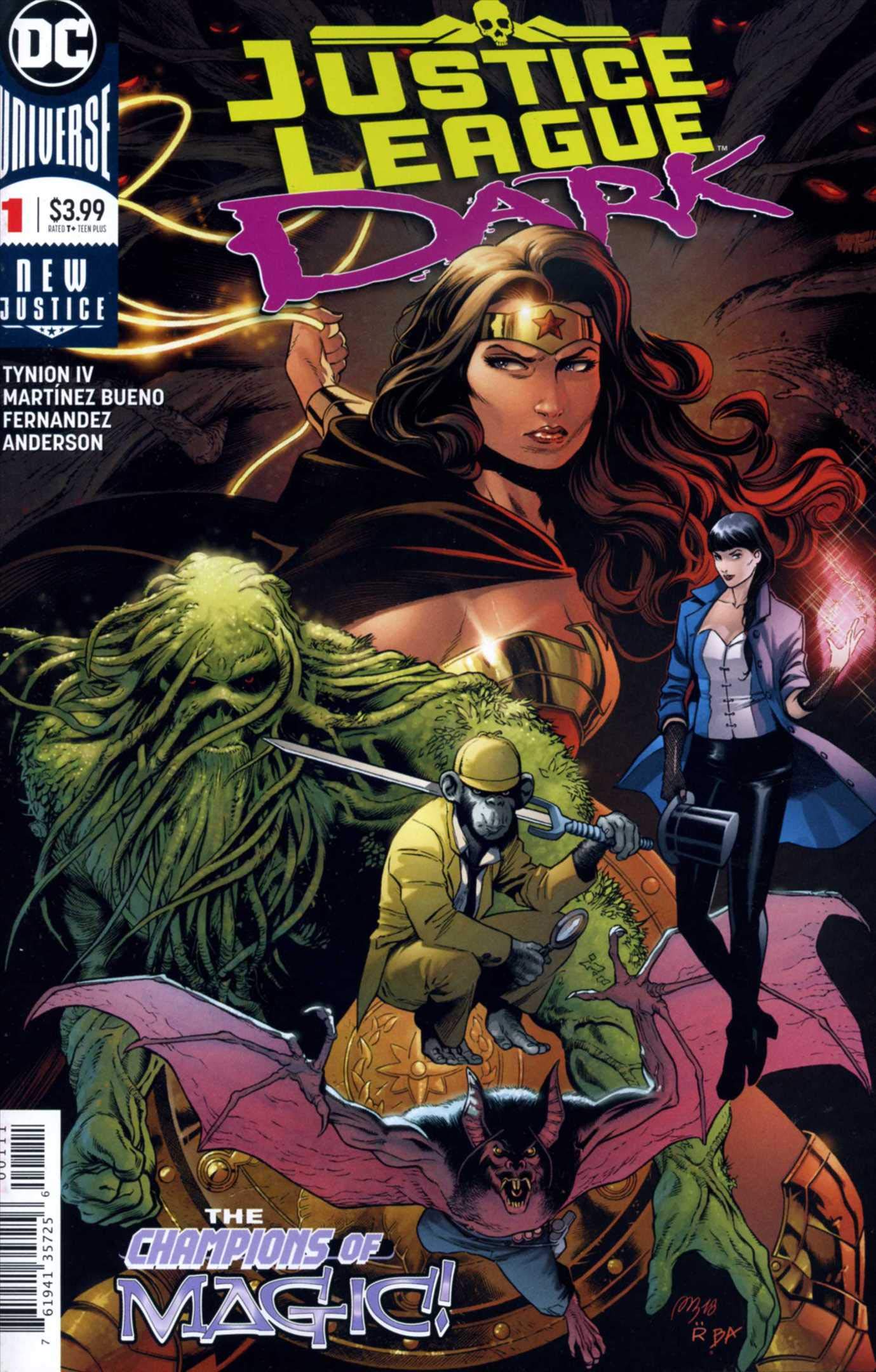Justice League Dark (2nd Series) #1 VF - DC Comics Graphic Novel by James Tynion | Superhero Team Adventure, Horror & Mystery | Perfect for Comic Collectors & DC Fans