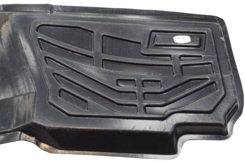 Wade 72-112038 Sure-Fit Black 2nd Row Floor Mat for Ford Super Duty Crew Cab - Heavy Duty All-Weather Protection for Trucks, SUVs & Off-Road Vehicles