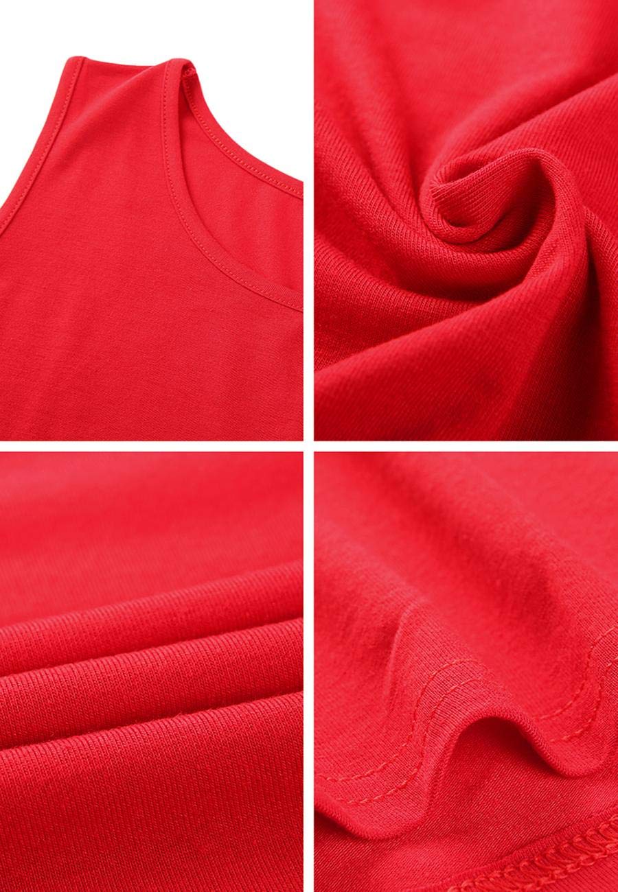 OMZIN Women's Sleeveless Swing Dress - Flared Tank Mini Dress with Pockets for Summer | Casual Wear, Beach Outfits, Party Dresses & Vacation Essentials