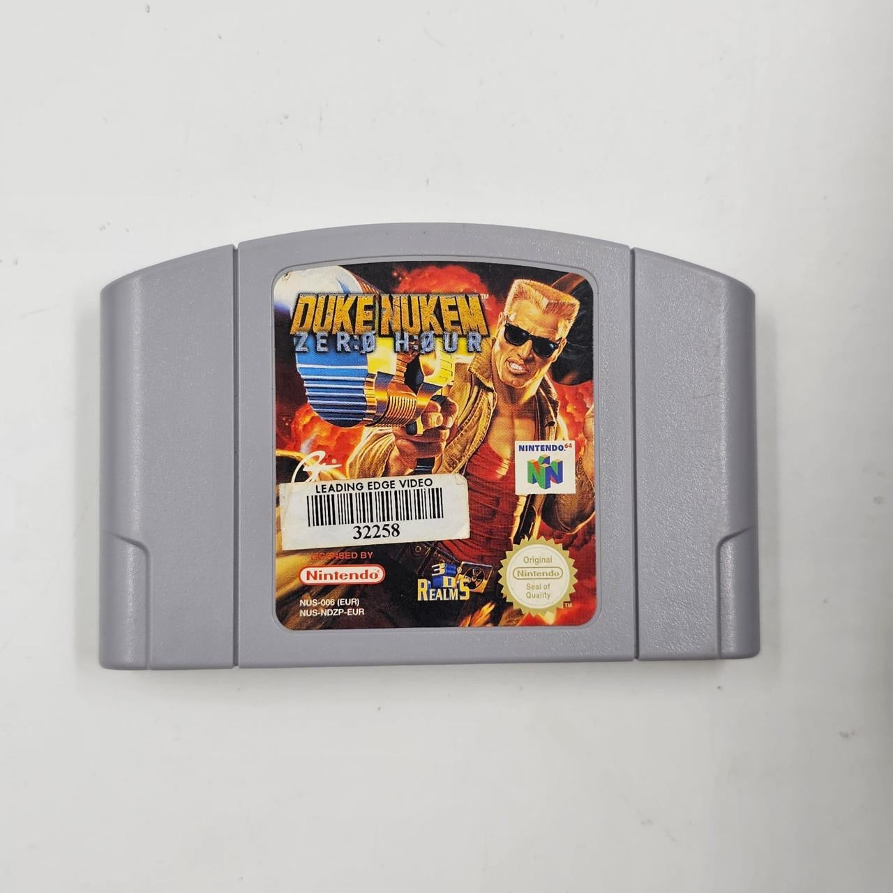 Duke Nukem Zero Hour for Nintendo 64 (N64) - PAL Version Retro Video Game Cartridge - Perfect for Collectors & Classic Gaming Enthusiasts