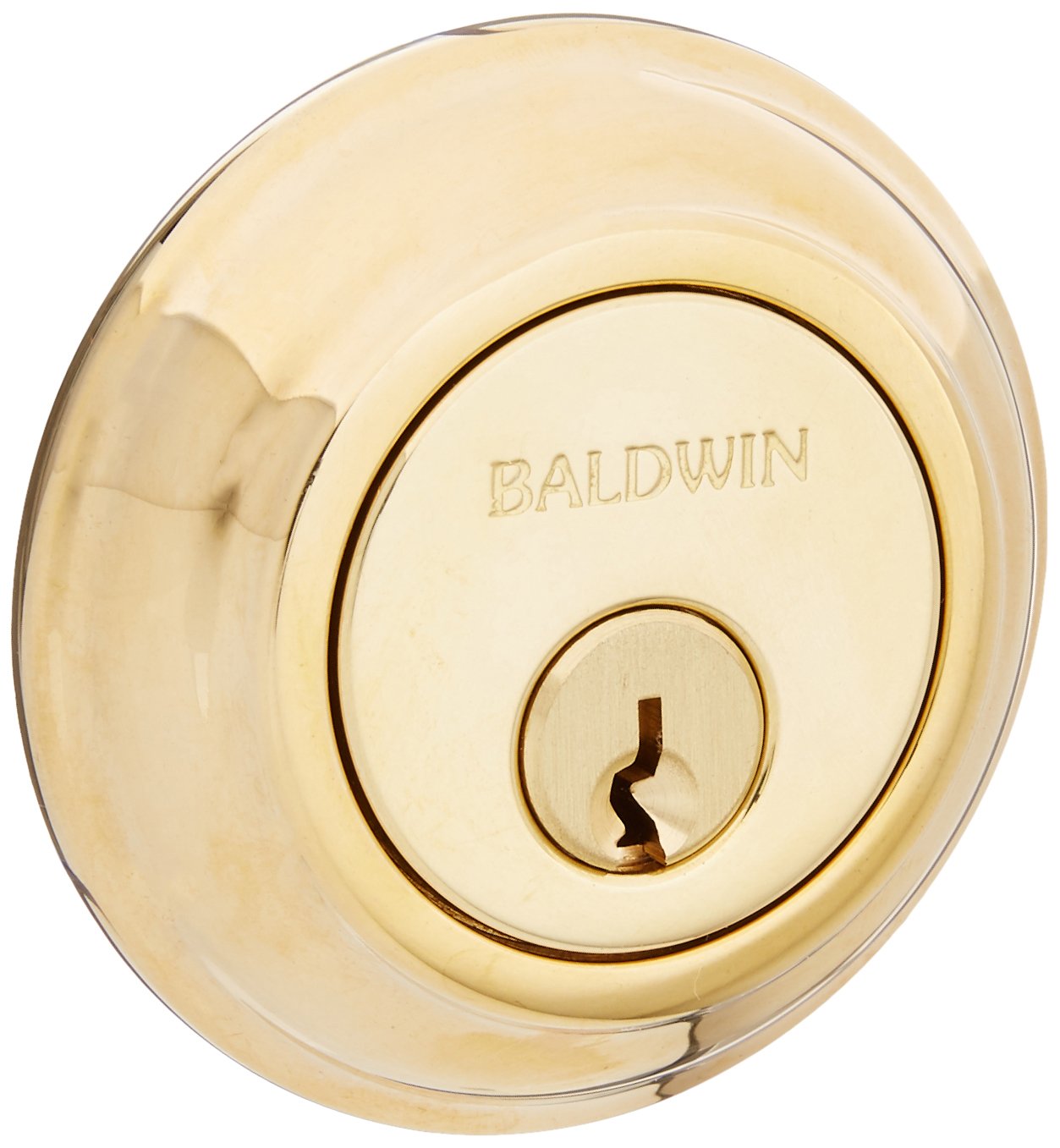 Baldwin Hardware 8231.031 Deadbolt Lock - High Security Door Lock for Home & Office - Durable Solid Brass Construction - Ideal for Front Doors, Back Doors & Commercial Entrances