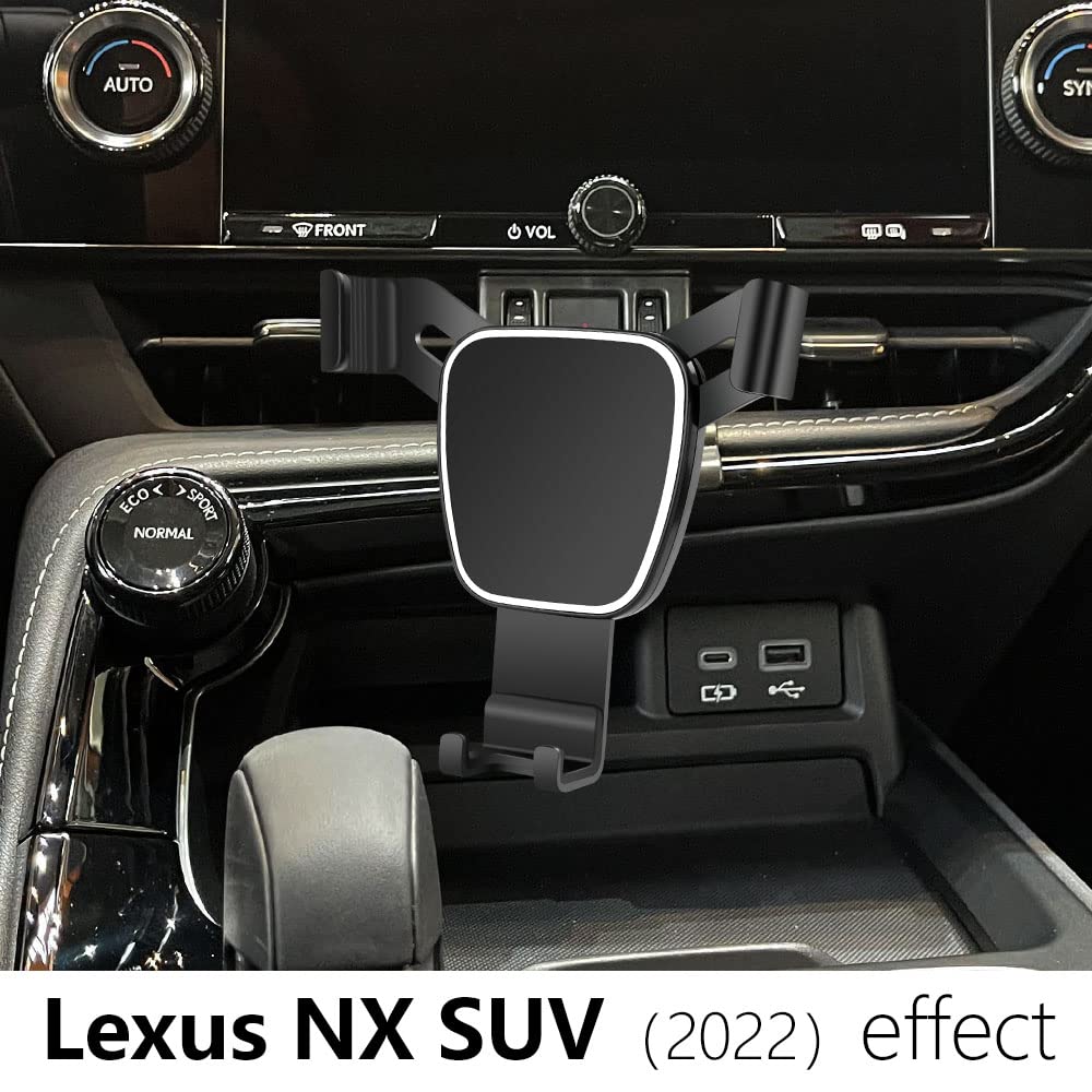 2022-2025 Lexus NX 350/350h/250/450h+ Car Phone Mount Holder - Universal Dashboard & Air Vent Phone Bracket for iPhone, Samsung, Google Pixel - Perfect for GPS Navigation & Hands-Free Driving in Your Lexus SUV