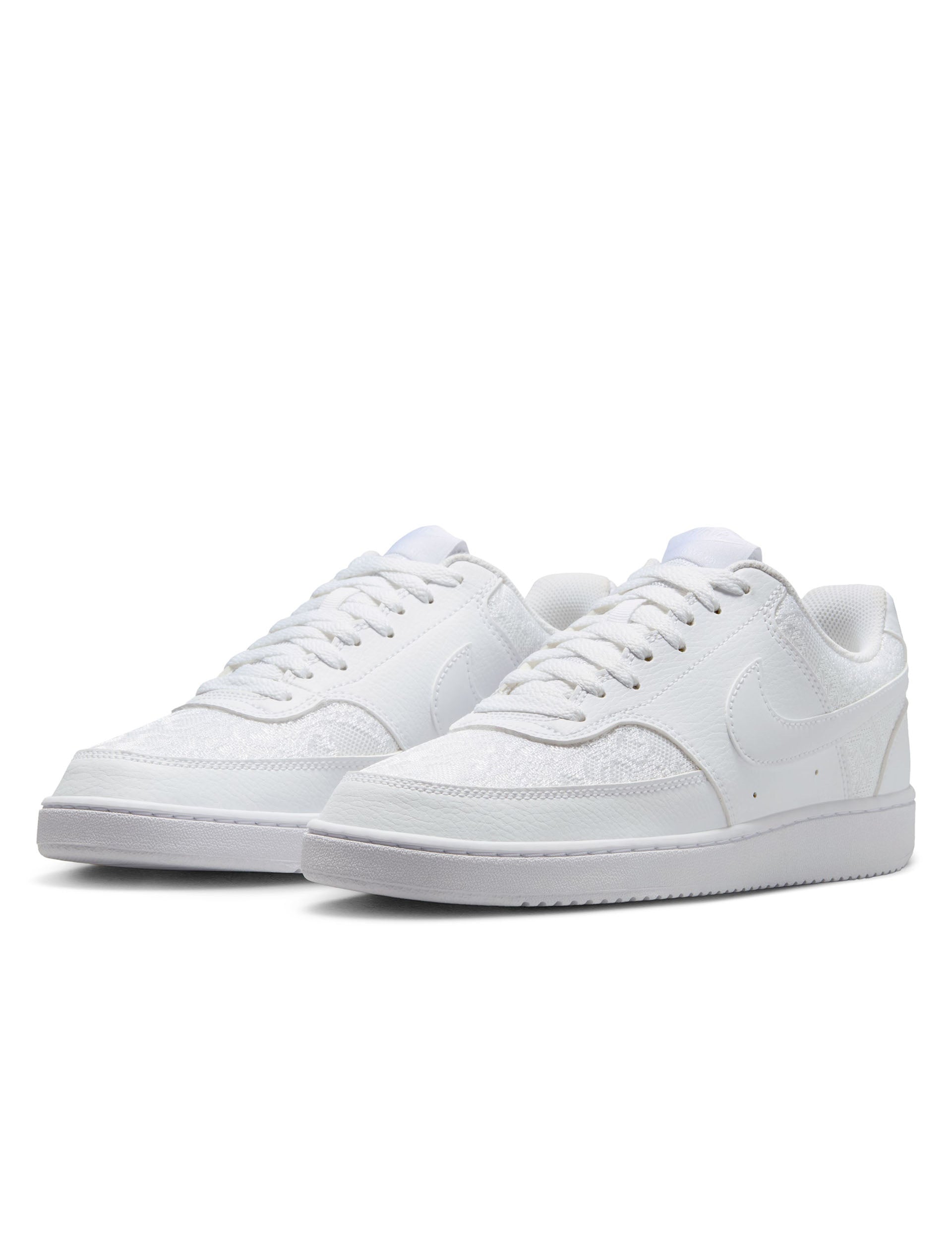 Nike Court Vision Low Sneakers - White & Lightweight for Men & Women | Perfect for Casual Wear, Tennis & Everyday Comfort