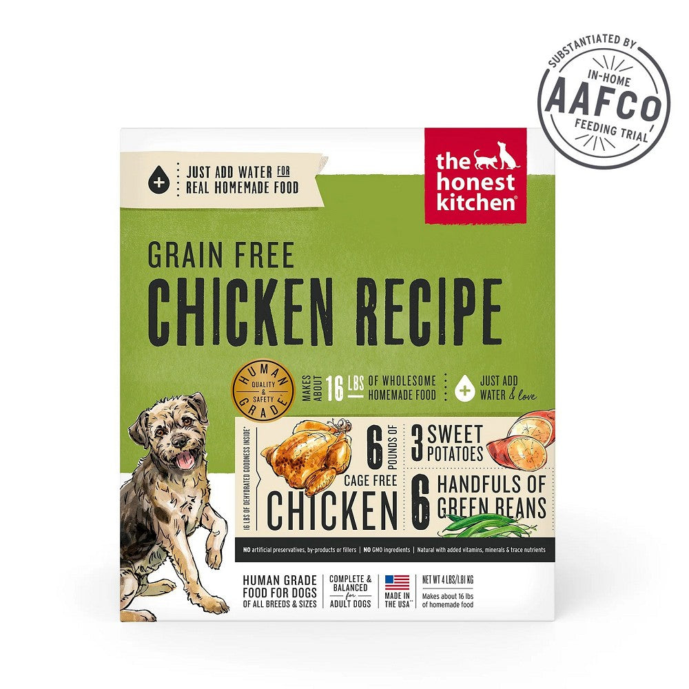Grain-Free Chicken Dehydrated Dog Food for Adult Dogs - High Protein, All-Natural, Vet Recommended - Perfect for Travel, Hiking & Outdoor Adventures