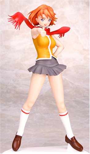 Mai Hime: Tokiha Mai 1/6 Scale Anime PVC Figure Collectible (Thumbs-up Pose) - Perfect for Anime Fans, Display Shelf & Gift for Collectors