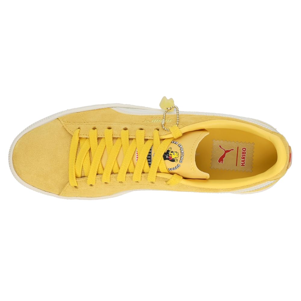 PUMA Men's Suede X Triplex Lace-Up Sneakers - Casual Athletic Shoes in Yellow | Comfortable Streetwear & Gym Training Footwear